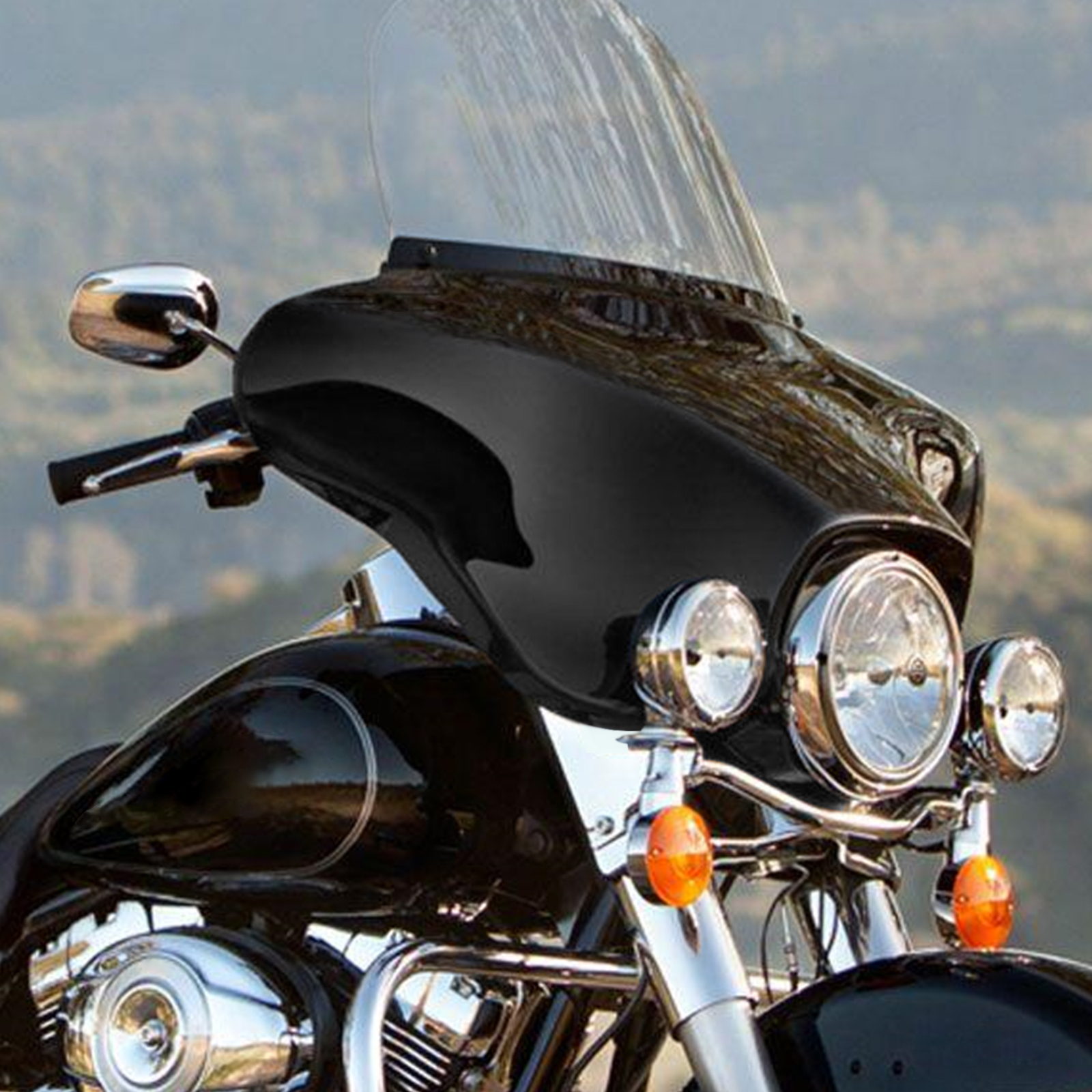 Front Batwing Upper Outer Fairing Cowl For Harley Electra Street Glide 1996-2013