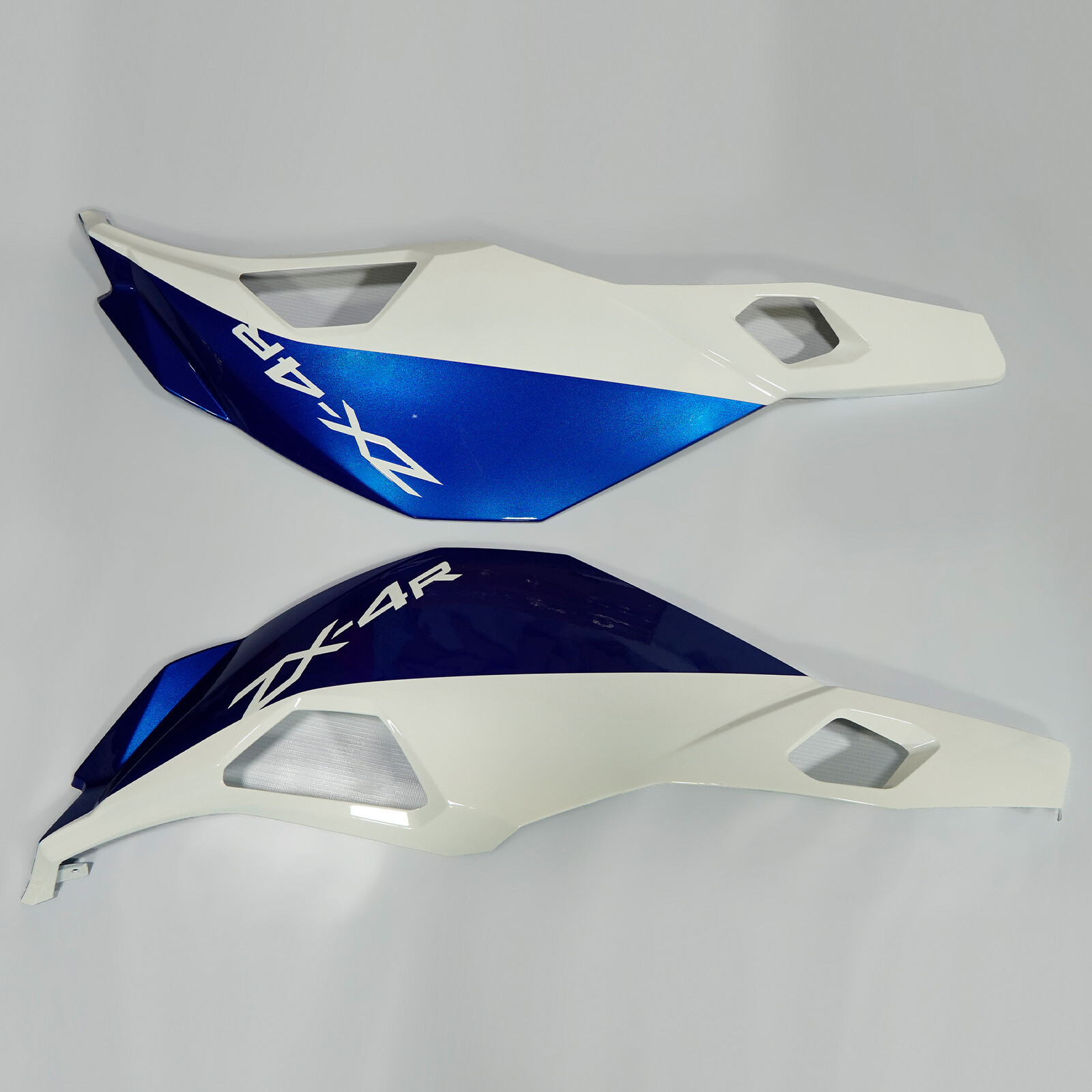 White Blue Fairing Kit Bodywork For Kawasaki NINJA ZX4R ZX-4RR 2023 2024 2025 US