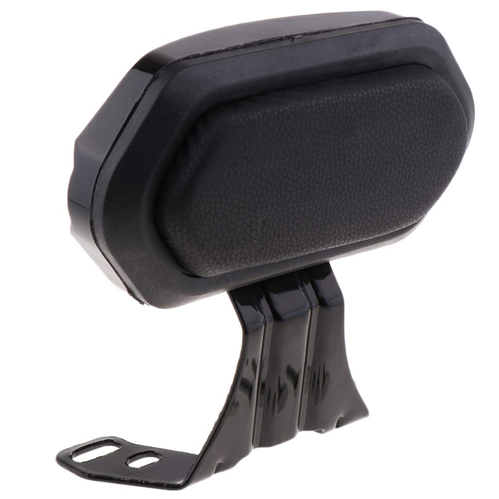 Kesoto Durable Motorcycle Sissy Bar Rear Passenger Back Rest Backrest Black