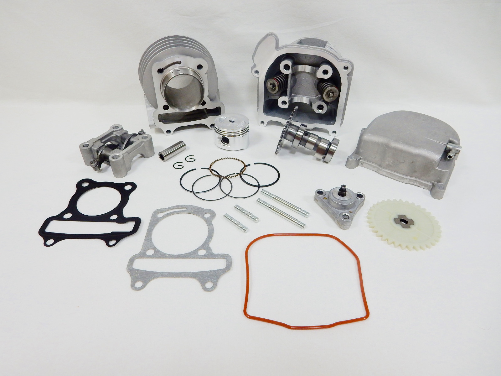 72cc / 80cc (47mm BORE) KIT #3 FOR SCOOTERS WITH 50cc GY6 MOTORS *64mm VALVES*
