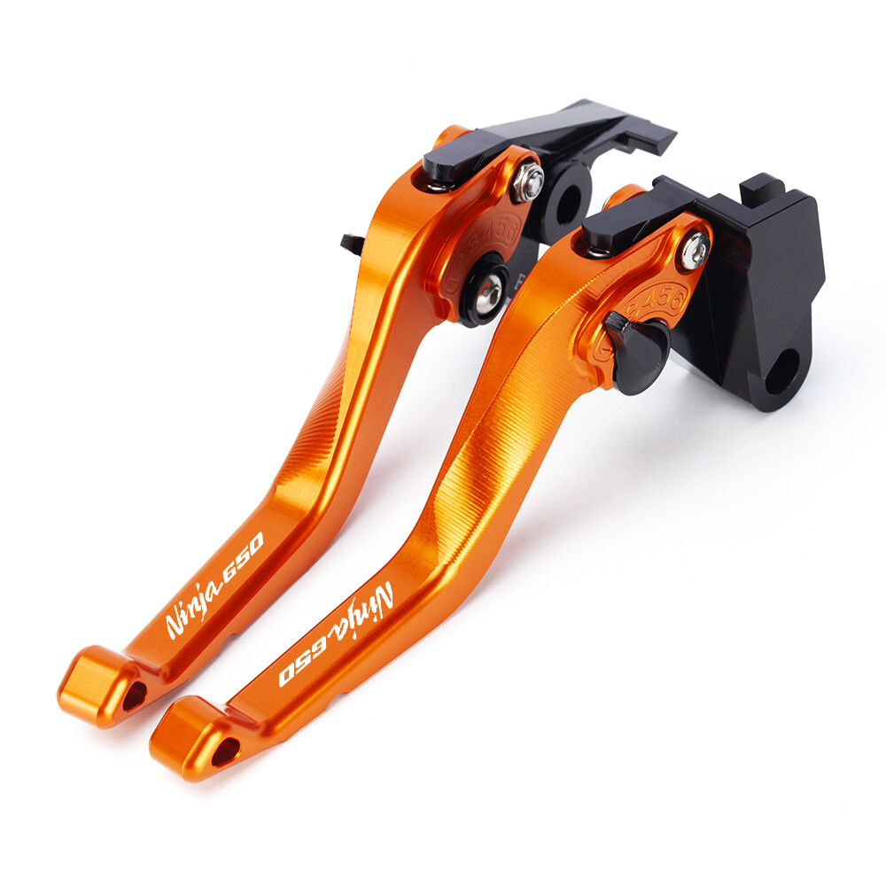 For KAWASAKI NINJA 650R 650 R ER-6F ER-6N 2006-2008 CNC Brake Clutch Lever Set