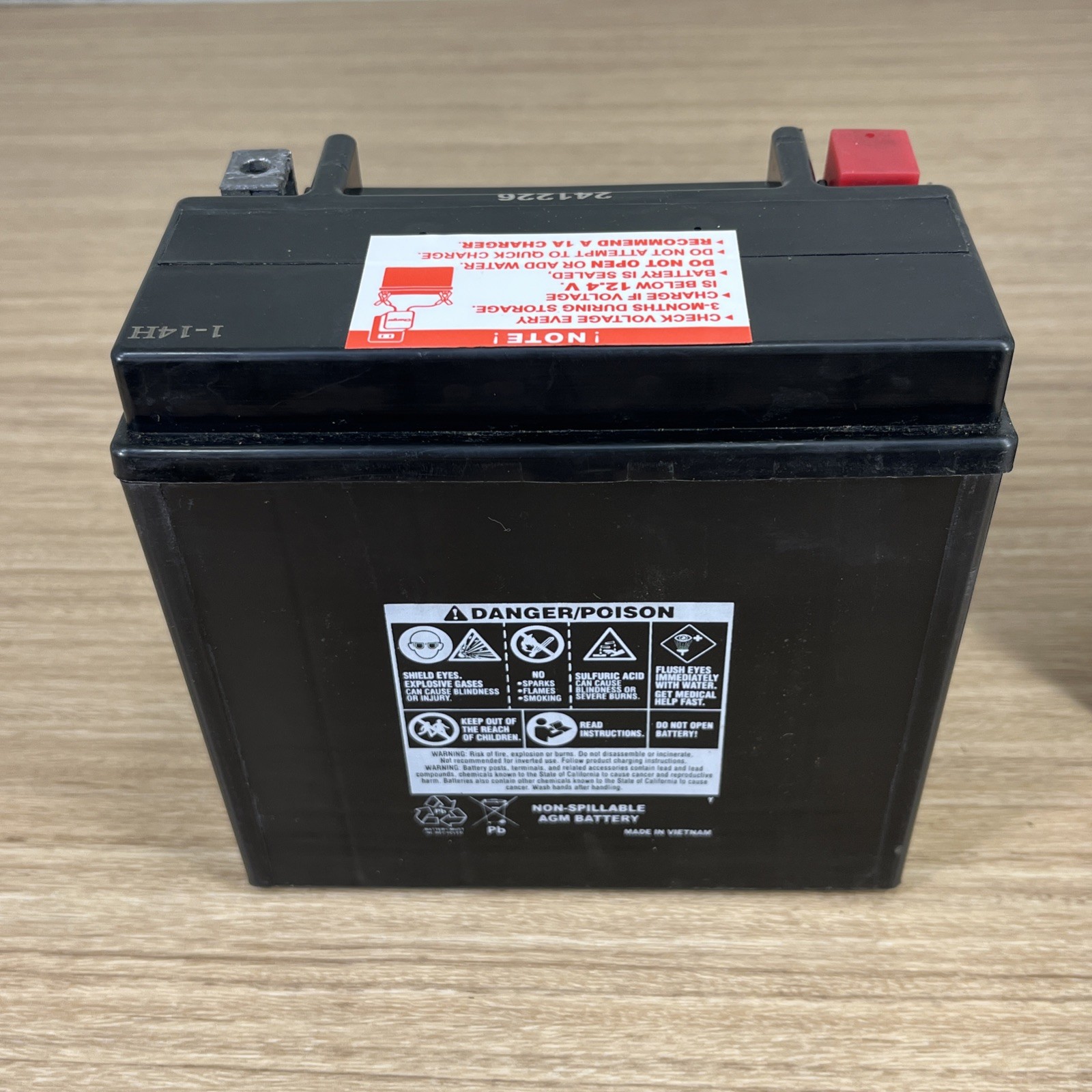 Interstate Batteries 12V 12Ah Factory Activated SLA AGM Powersports Battery