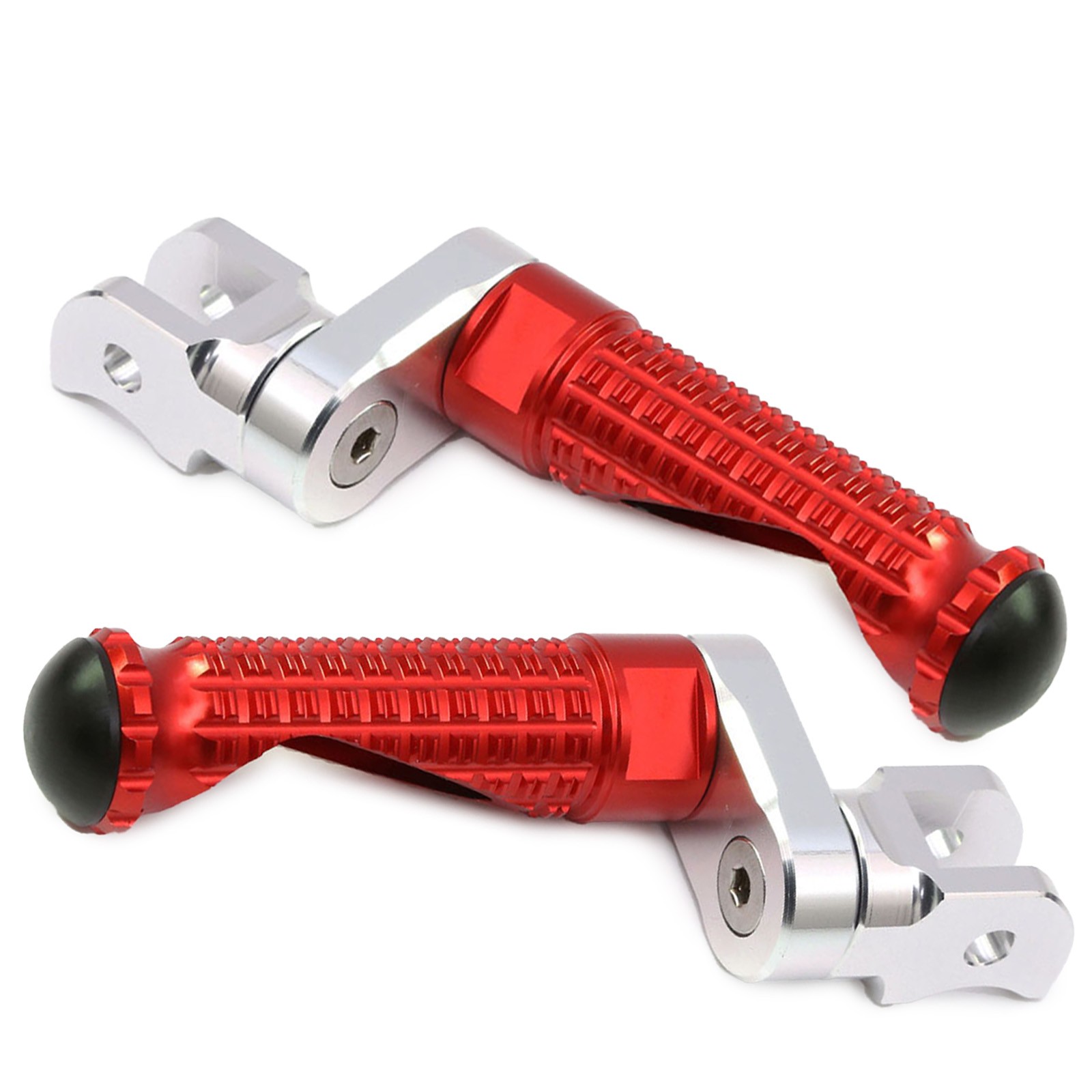 MPRO 1 inch Riser Red Front Foot Pegs For Multistrada 1000 /DS All Year