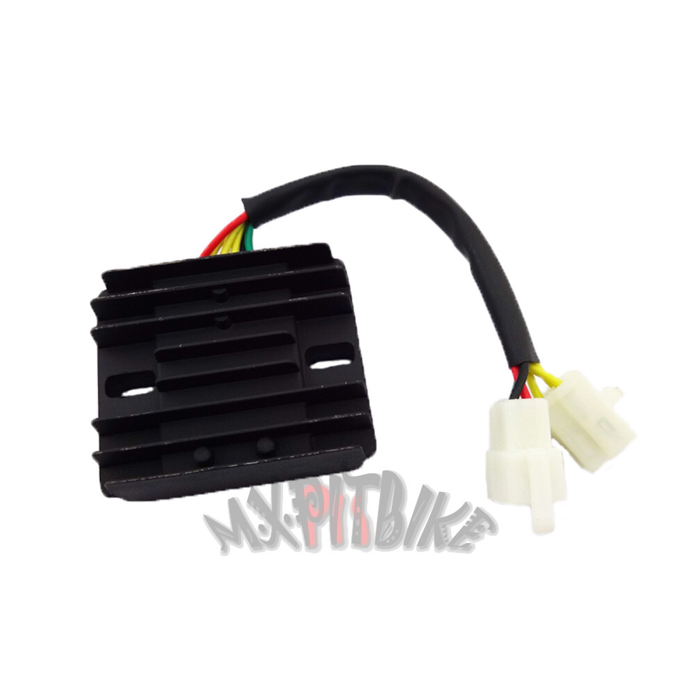12V 6 Wires DC Voltage Regulator Rectifier For GY6 150cc 200cc 250cc Scooter ATV