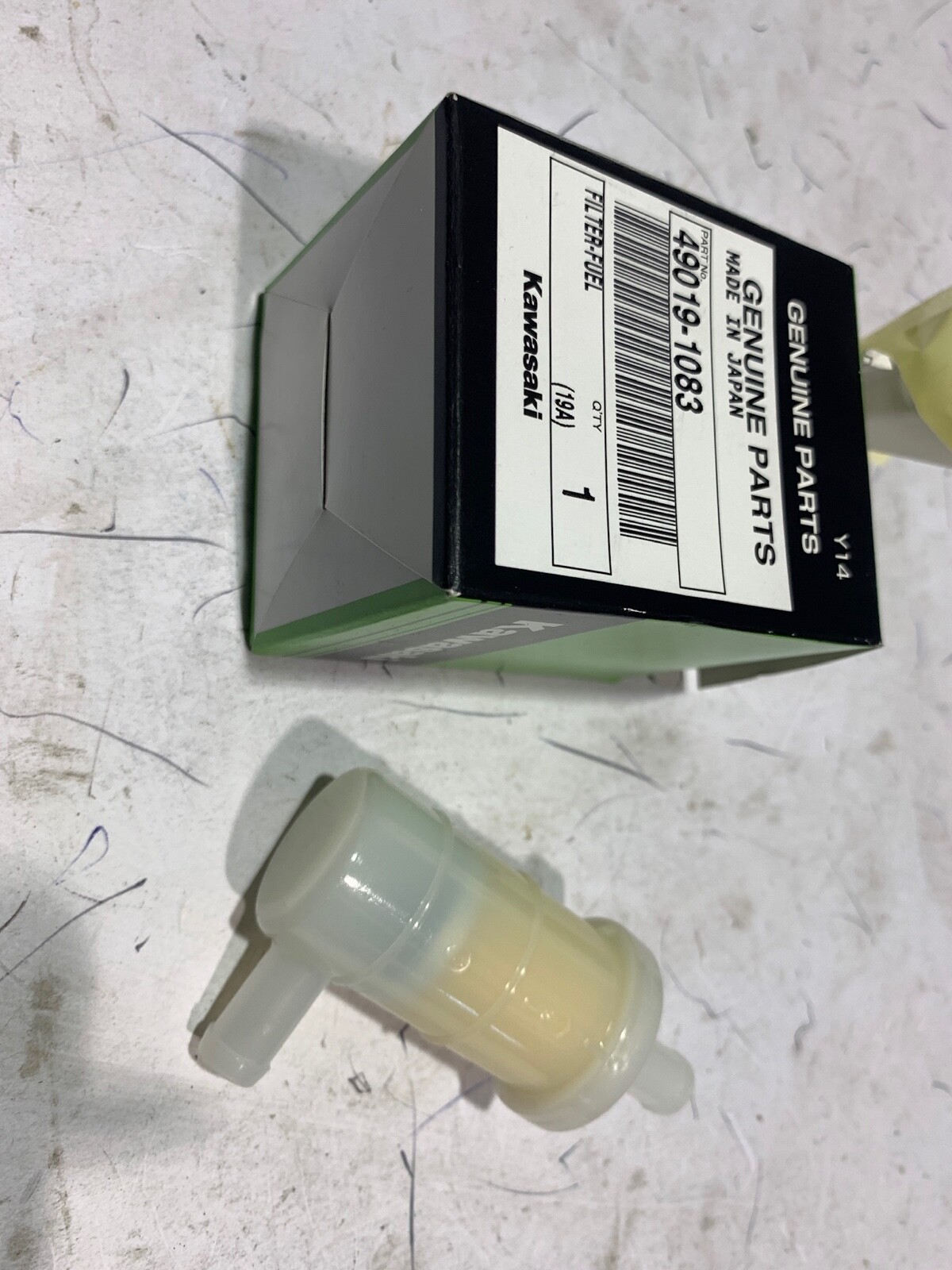 OEM GENUINE KAWASAKI ZX12R ZZR1200 ZX9R PETROL FUEL FILTER 49019-1083