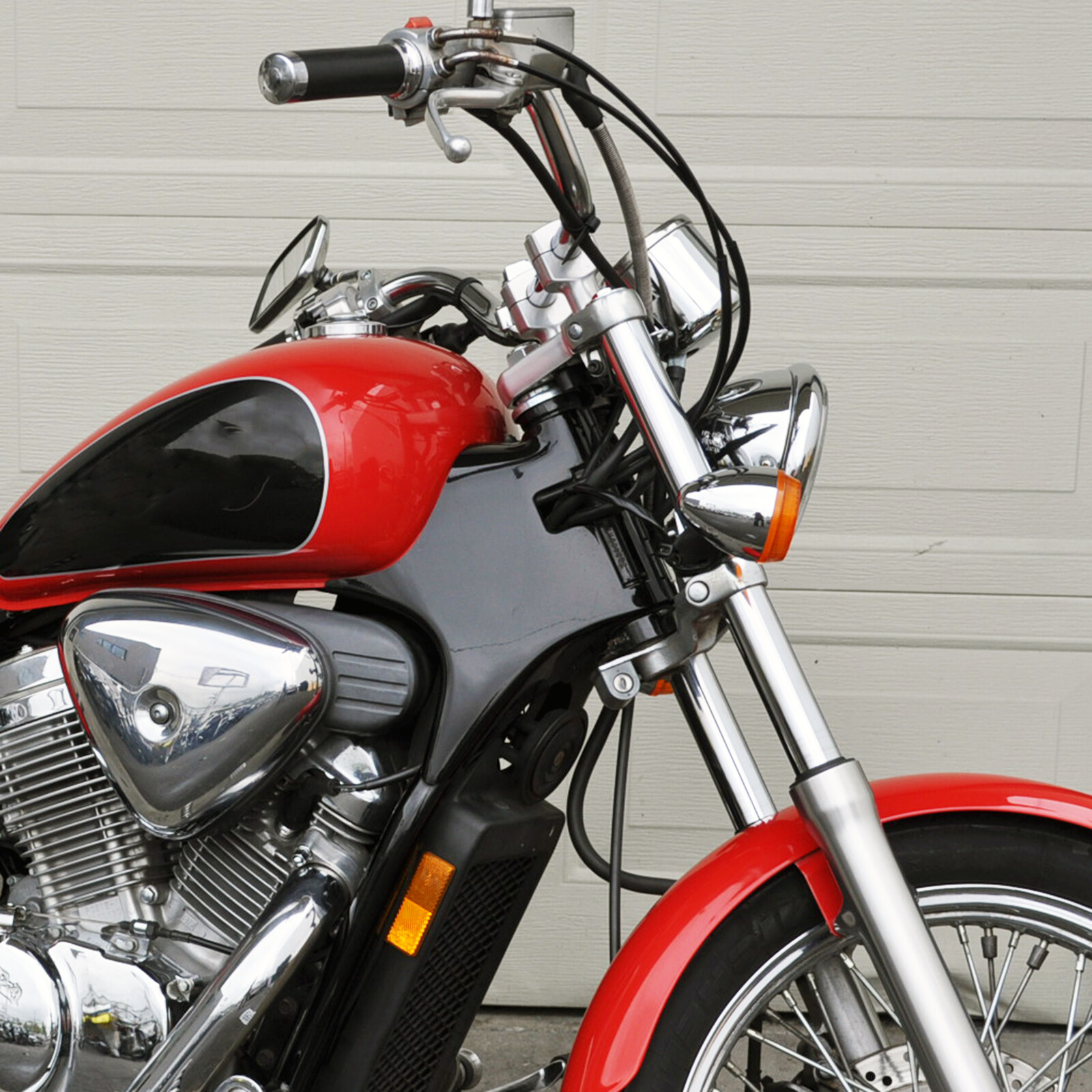 Front Frame Neck Covers For Honda VT600C VT600CD Shadow 600 VLX Deluxe 1988-2007