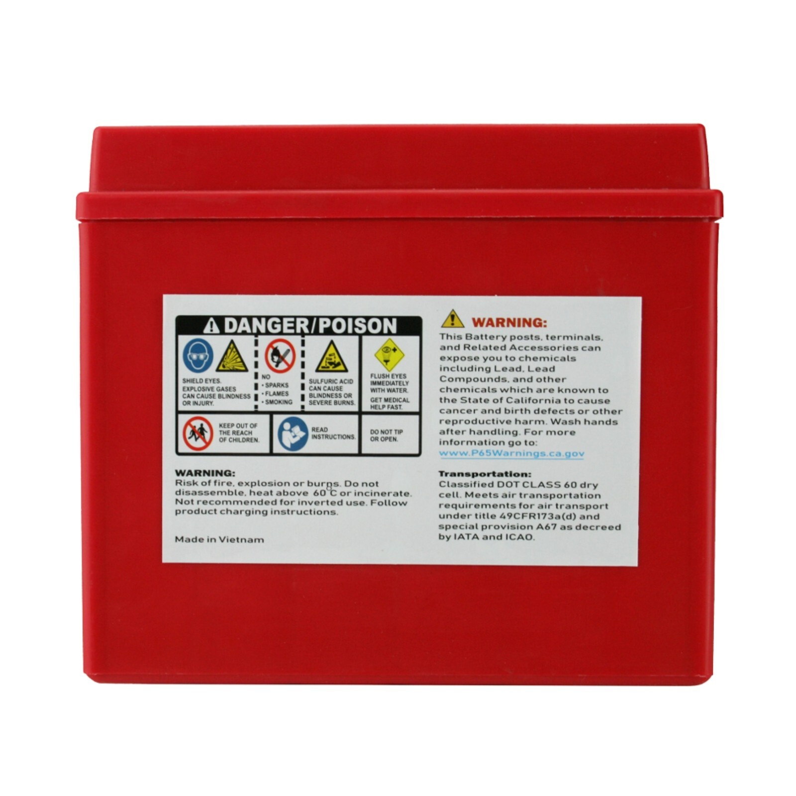 Banshee 12-BS Motorsports Battery Compatible with Suzuki M50 Boulevard Limited