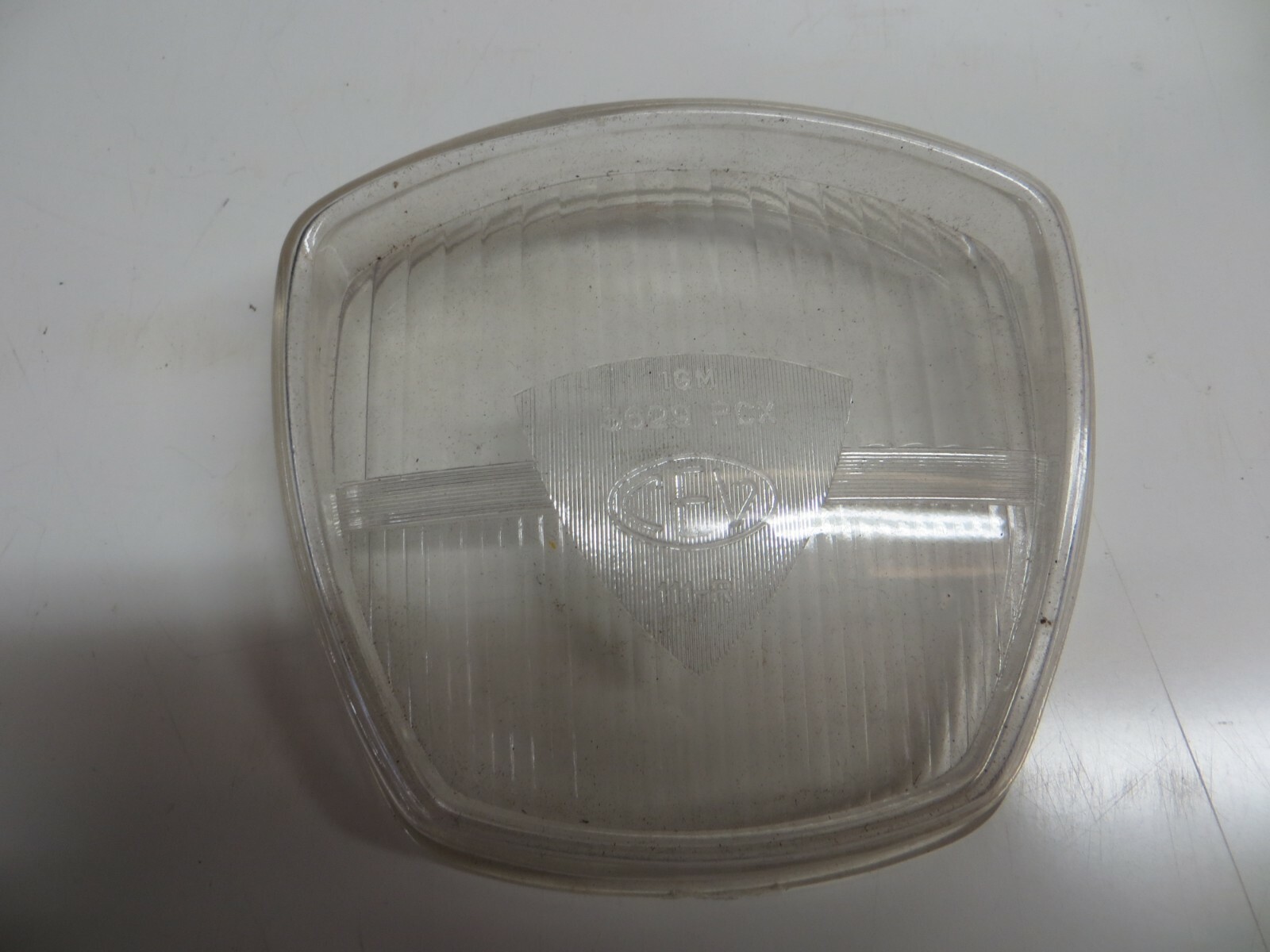 “C.E.V”Classic Moped/Scooter/ Motorcycle 101mm Diameter Headlight Lamp Glass NOS