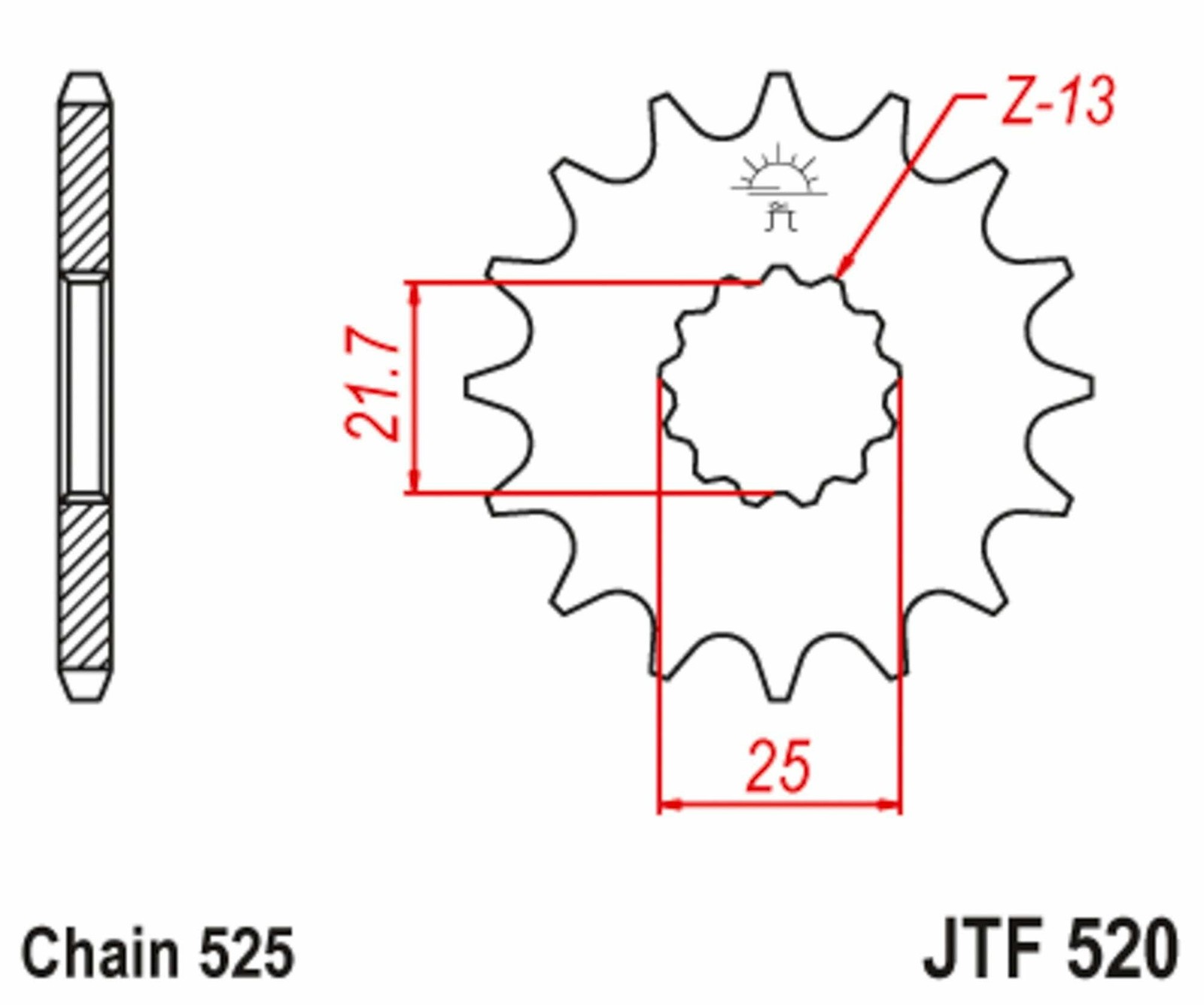 Chain drive kit 15/70 + DID chain 525 VX – Suzuki GSX-R 600 750 (06-10) – stunt