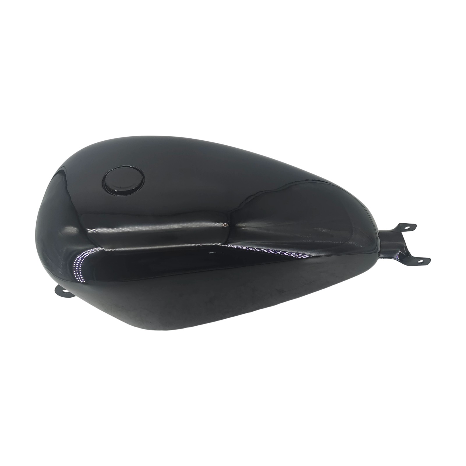 Vivid Black 3.7gal. Gas Fuel Tank Fit For Harley Sportster 883 XL 1200 04-06