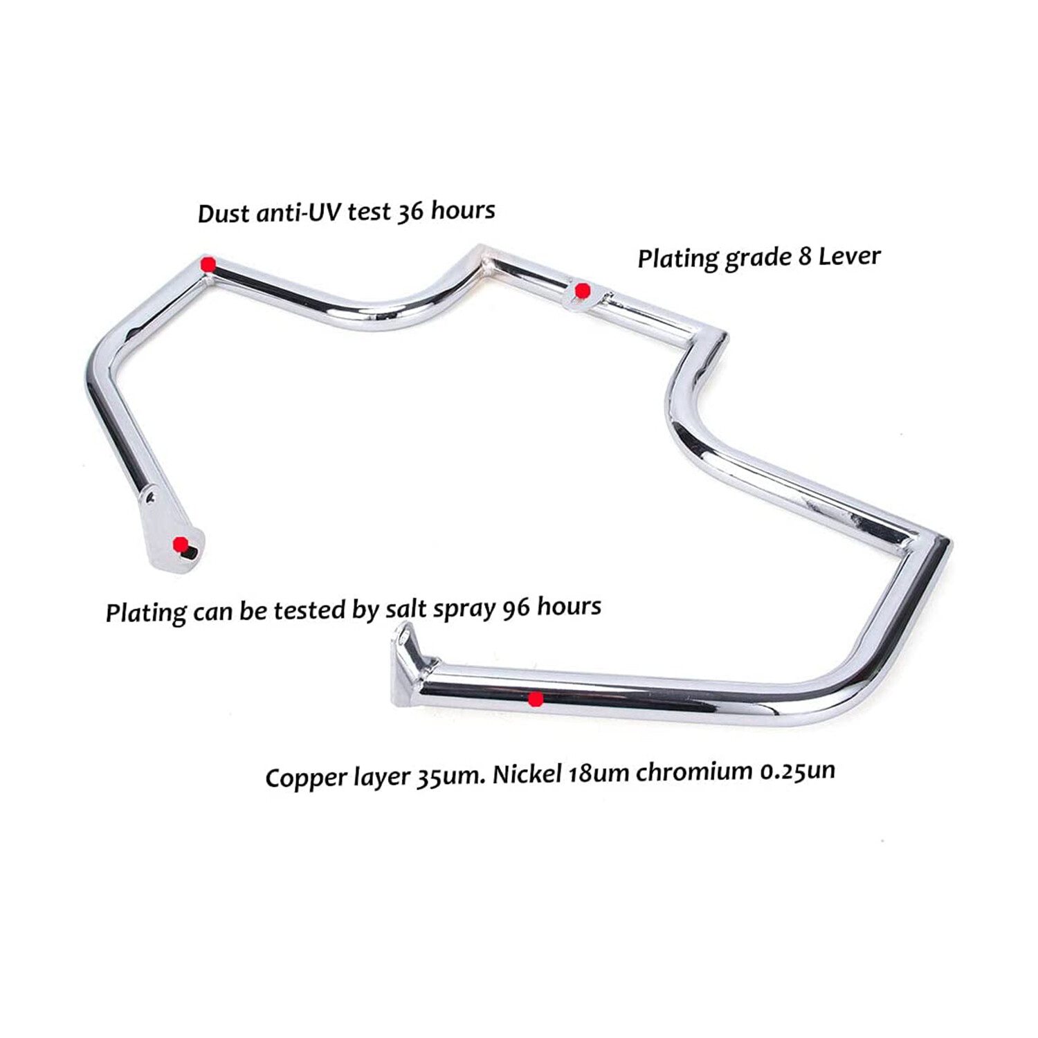 Engine Guard Highway Crash Bar for 2000-2017 Harley Softail FLSTF FLSTC FLSTN