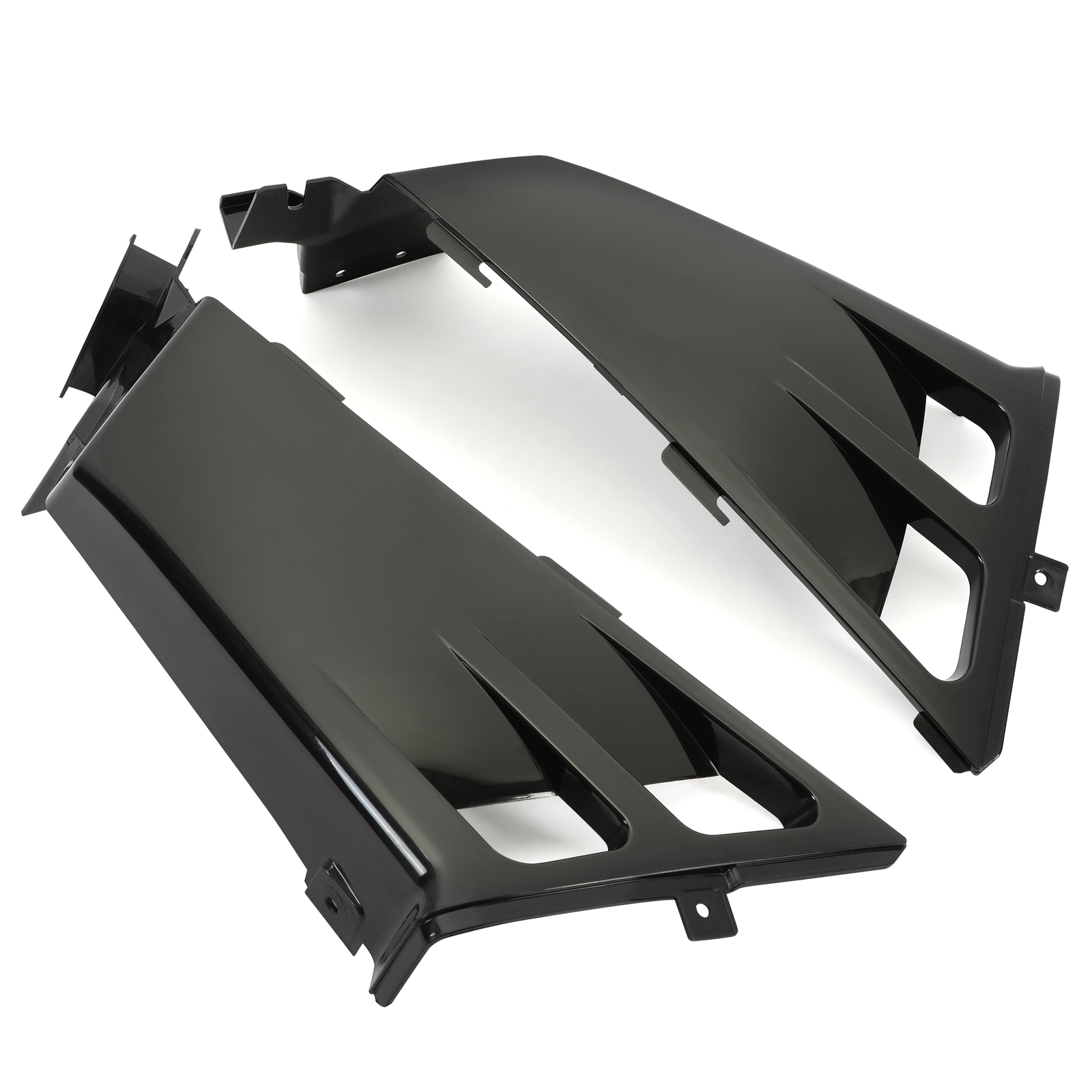 Black Radiator Cover Grill & Gas Tank Side Covers For Yamaha Banshee 1987-2006