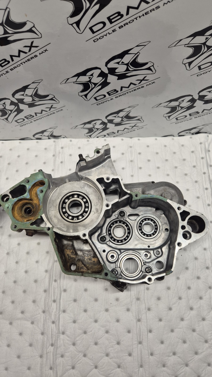 1998-2000 Suzuki RM125 Genuine Crankcases In Good Used Condition