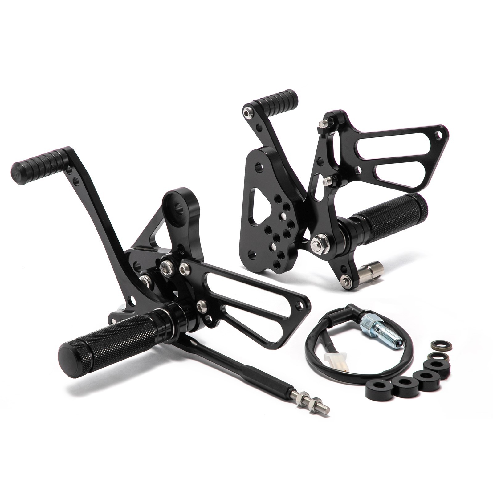Rear Set Adjustable Rearsets Footpegs For SUZUKI HAYABUSA 1300 GSX 1300 R 99-14