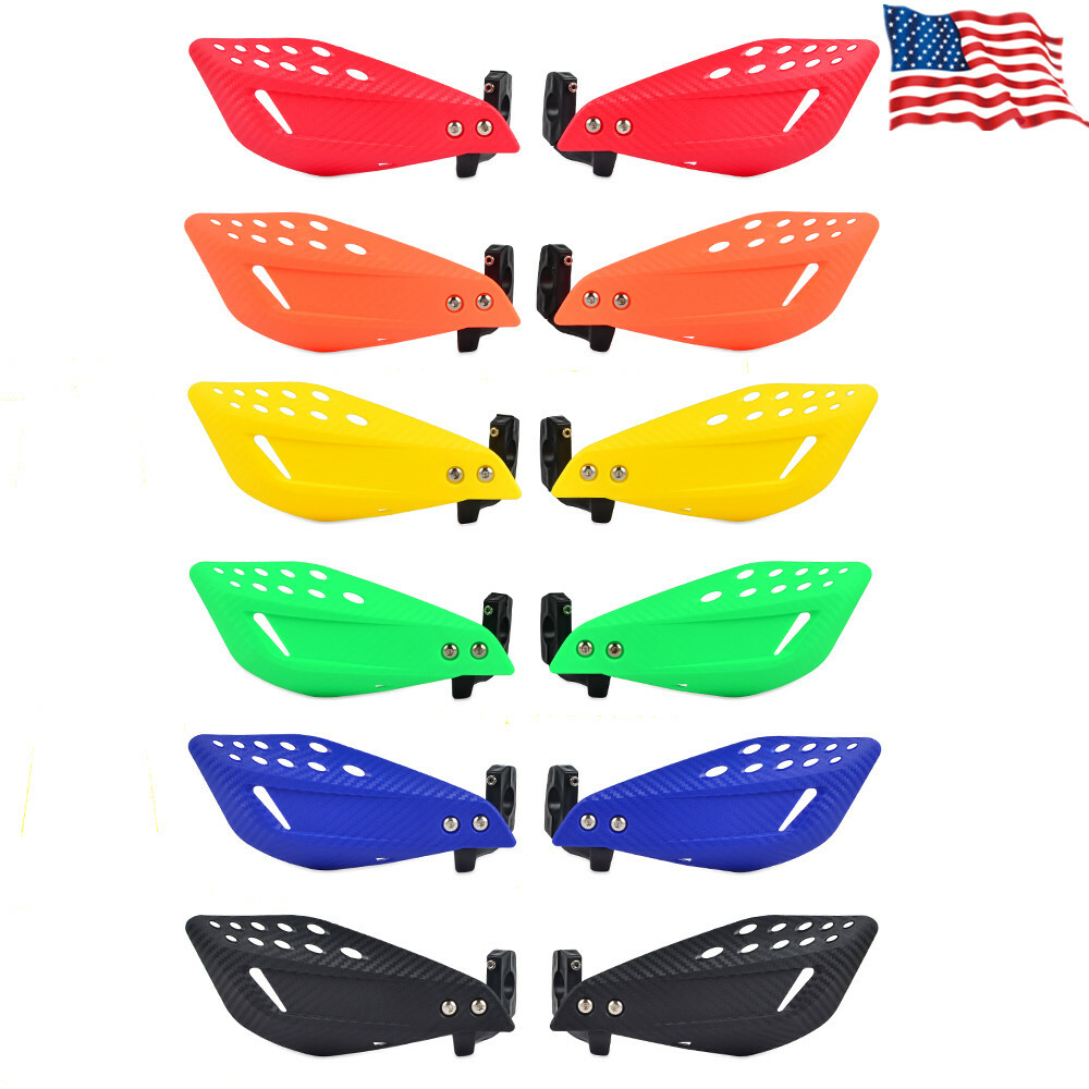7/8″ Motorcycle Handguard Hand Guards Protector For Honda Yamaha Off-Road ATV