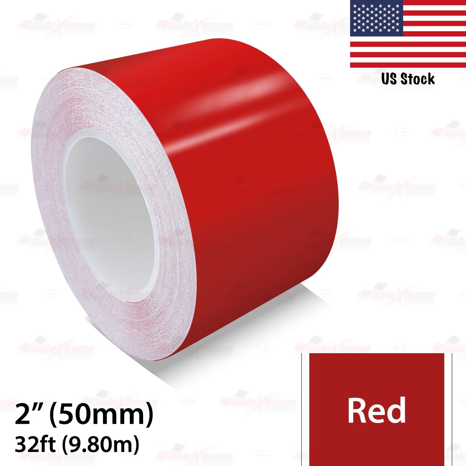 2″ Roll Vinyl Pin Stripes DIY Self Adhesive Line Car Tape Decals Stickers 50mm