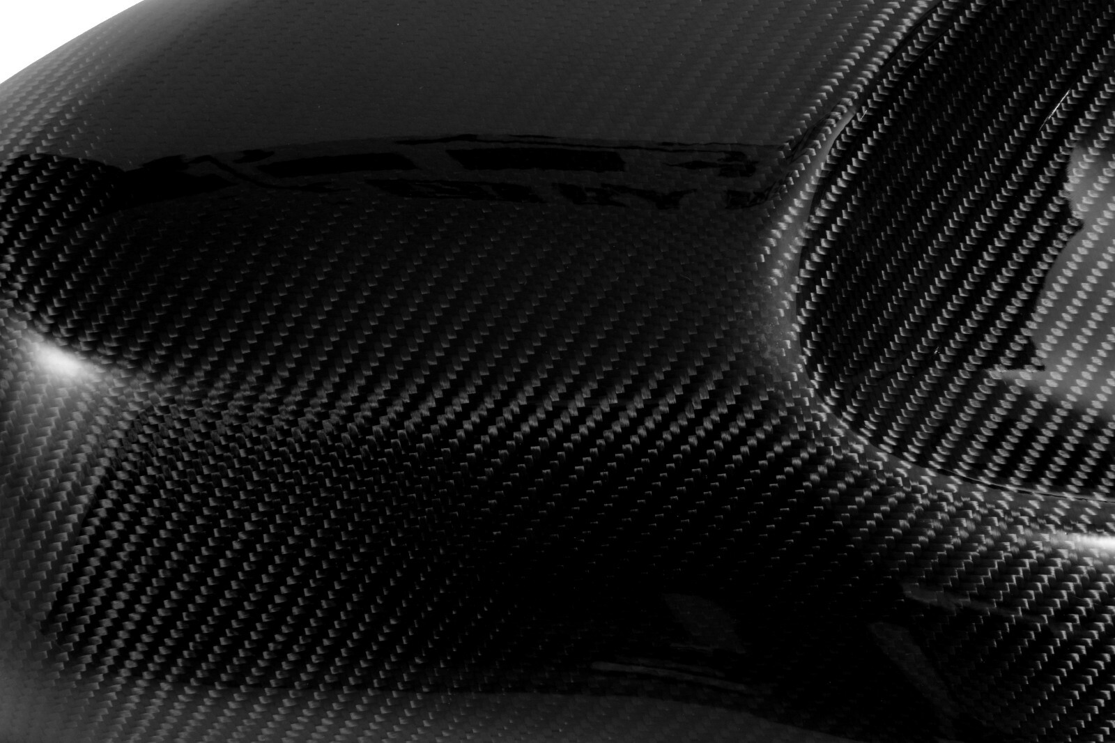 2016+ For YAMAHA XSR900 Carbon Fiber Tank Side Panel Cover Protector Gloss Twill