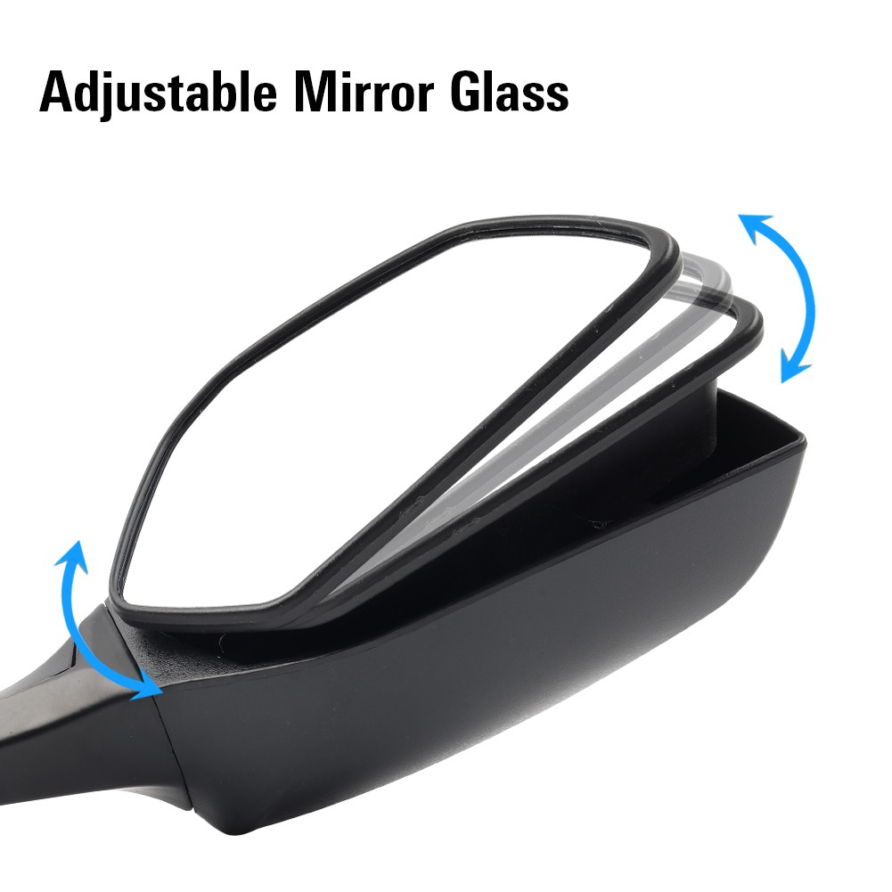 Rear View Mirrors w/ Turn Signals For Kawasaki Ninja ZX10R 2016-2022 2023