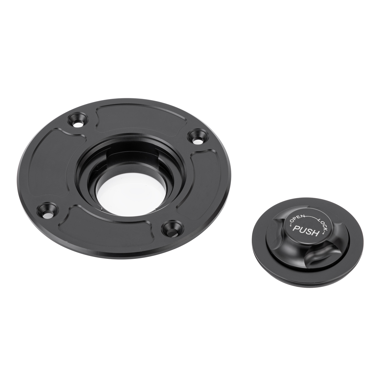 Motorcycle Keyless Fuel Gas Tank Cap For Suzuki GS600F 00-01 GSF1200 2000-2004