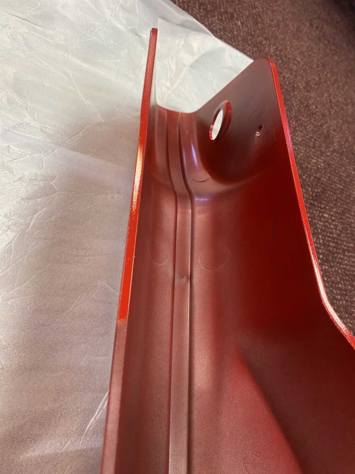 OEM Honda Monza Red Frame Shroud Cover Plastic Trail 90 Trail110 CT90 CT110 R110
