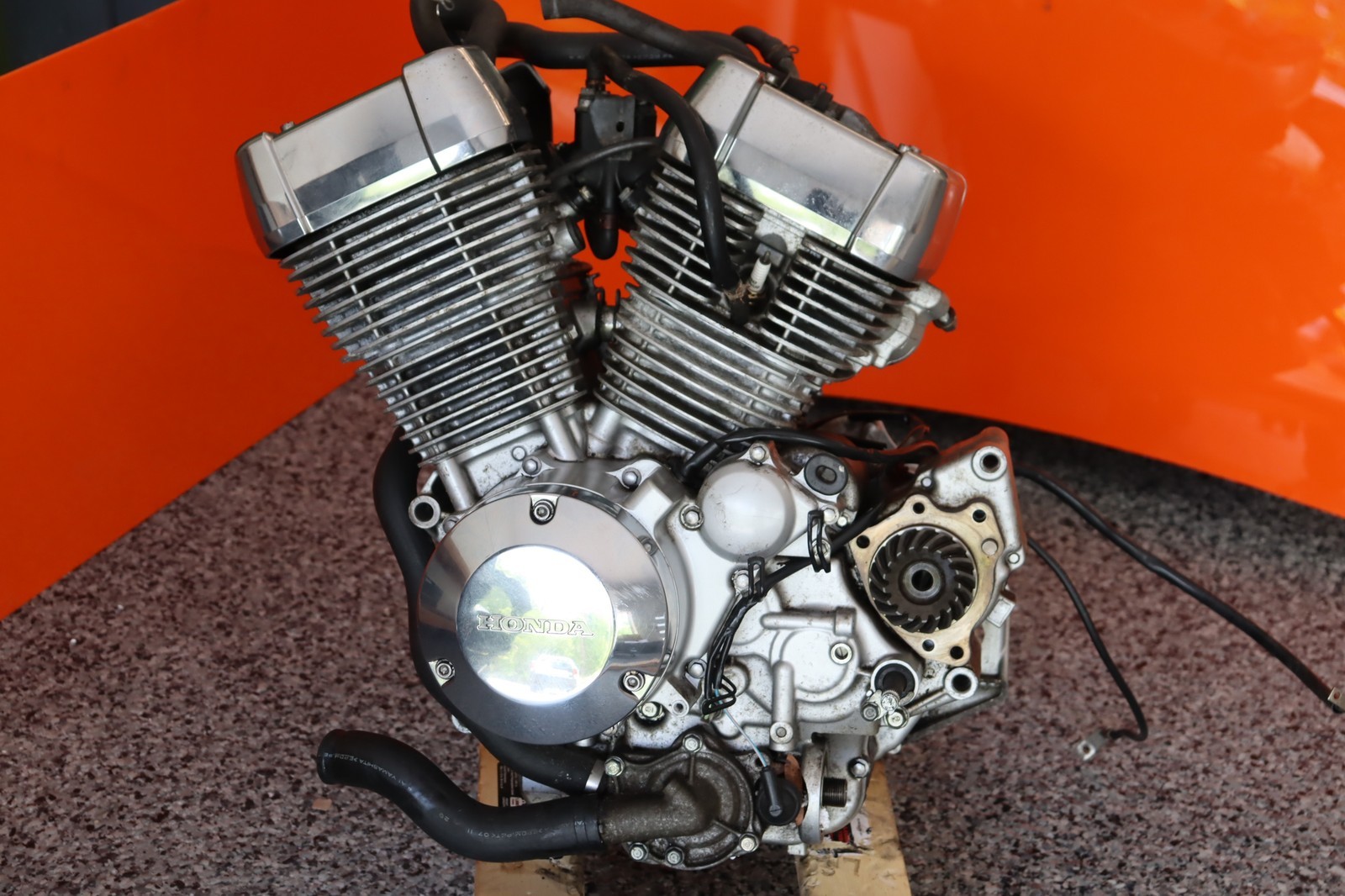 2008 HONDA SHADOW AERO 750 OEM ENGINE MOTOR 30 DAY WARRANTY *ONLY 7K MILES*