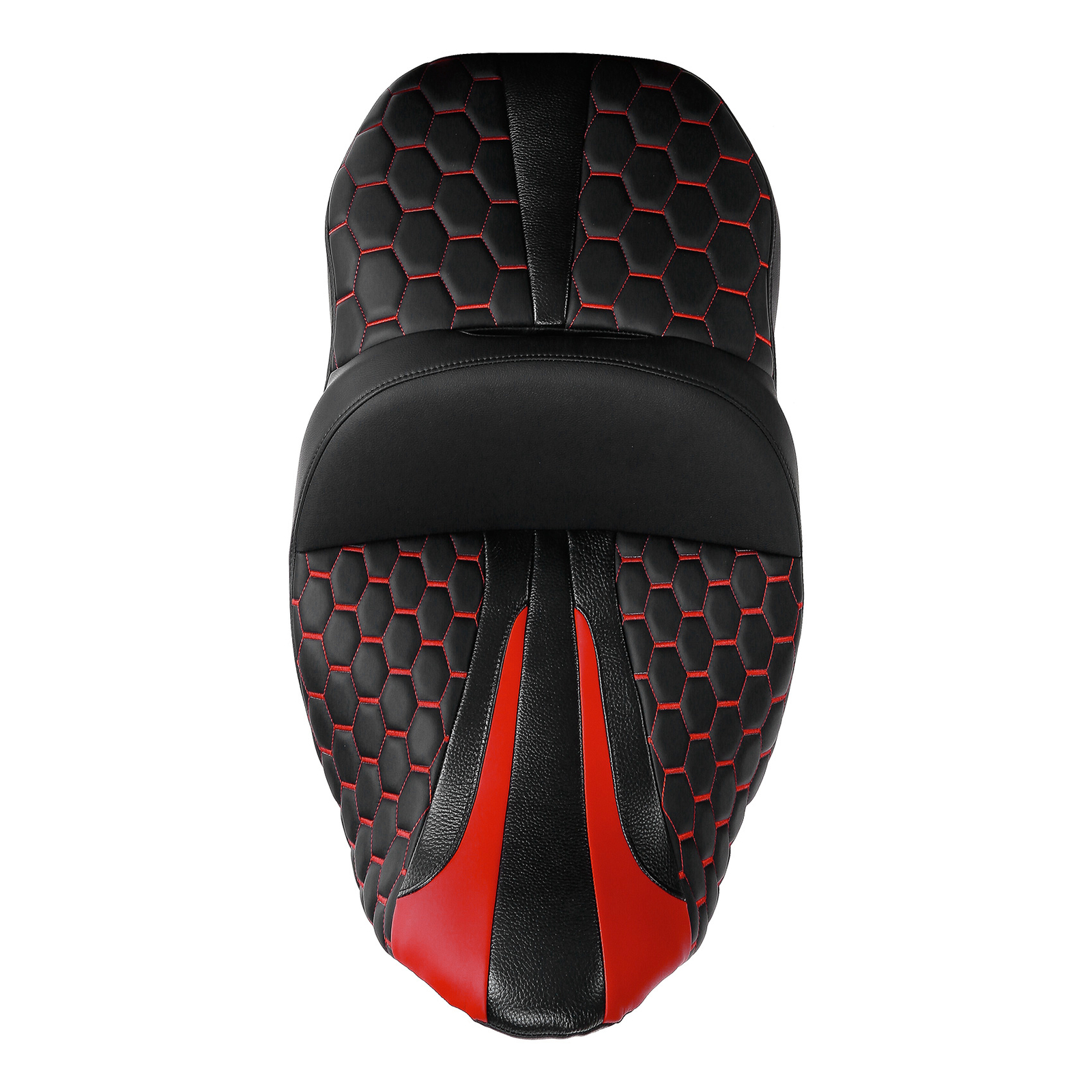 Red Black Rider Driver Passenger Seats For Harley Touring Electra Glide 09-23 22