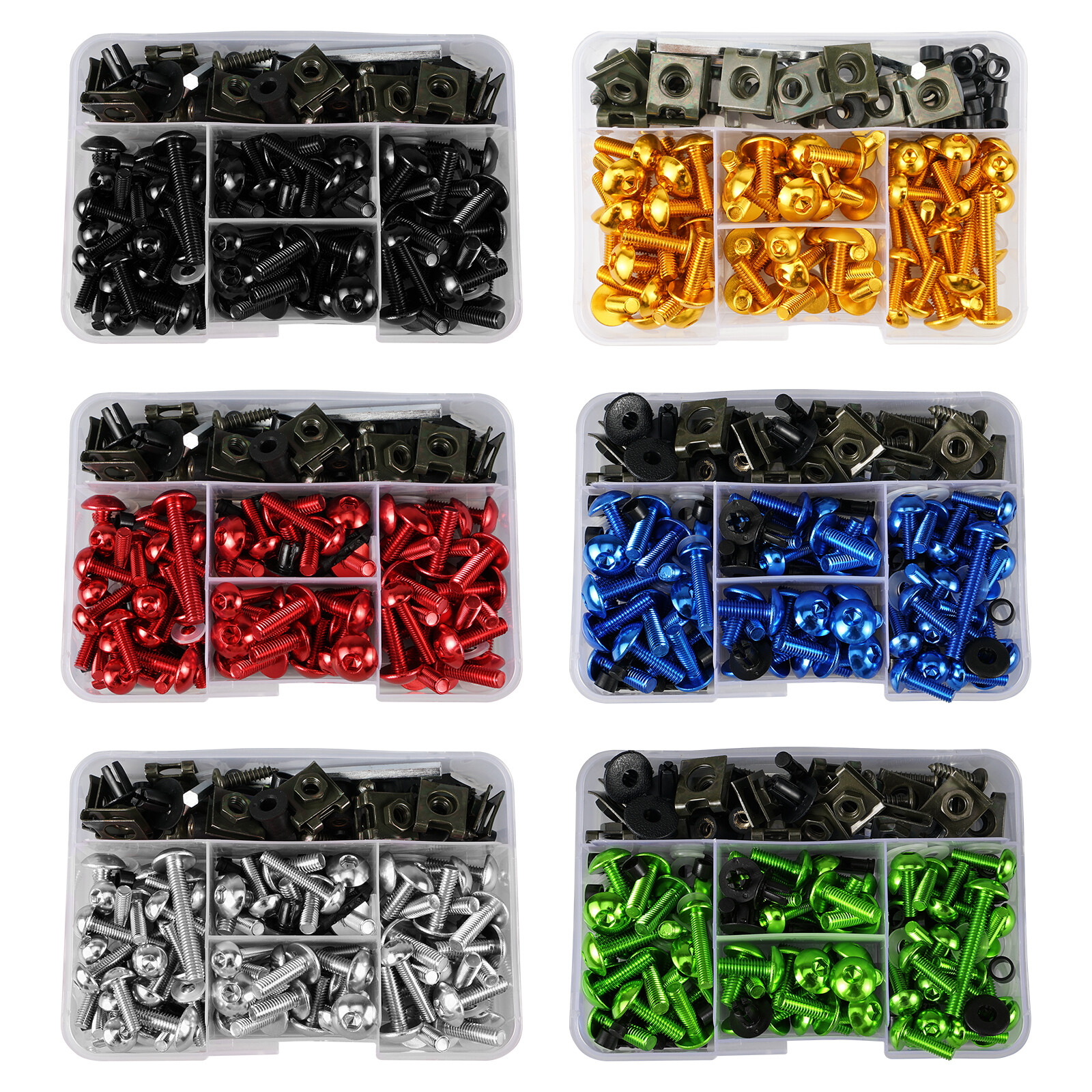 M5 M6 Complete Fairing Bolts Screws Set For Suzuki GSXR1000 GSXR1000R/Z GSXR1100
