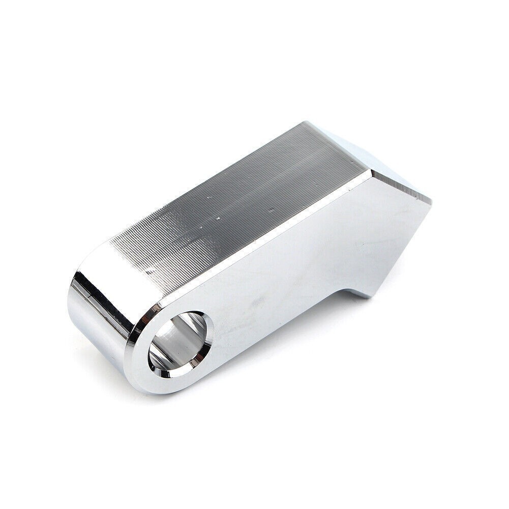 Motorcycle Chrome Headlight Block Bracket Mount Kit Fit Harley Electra Glide