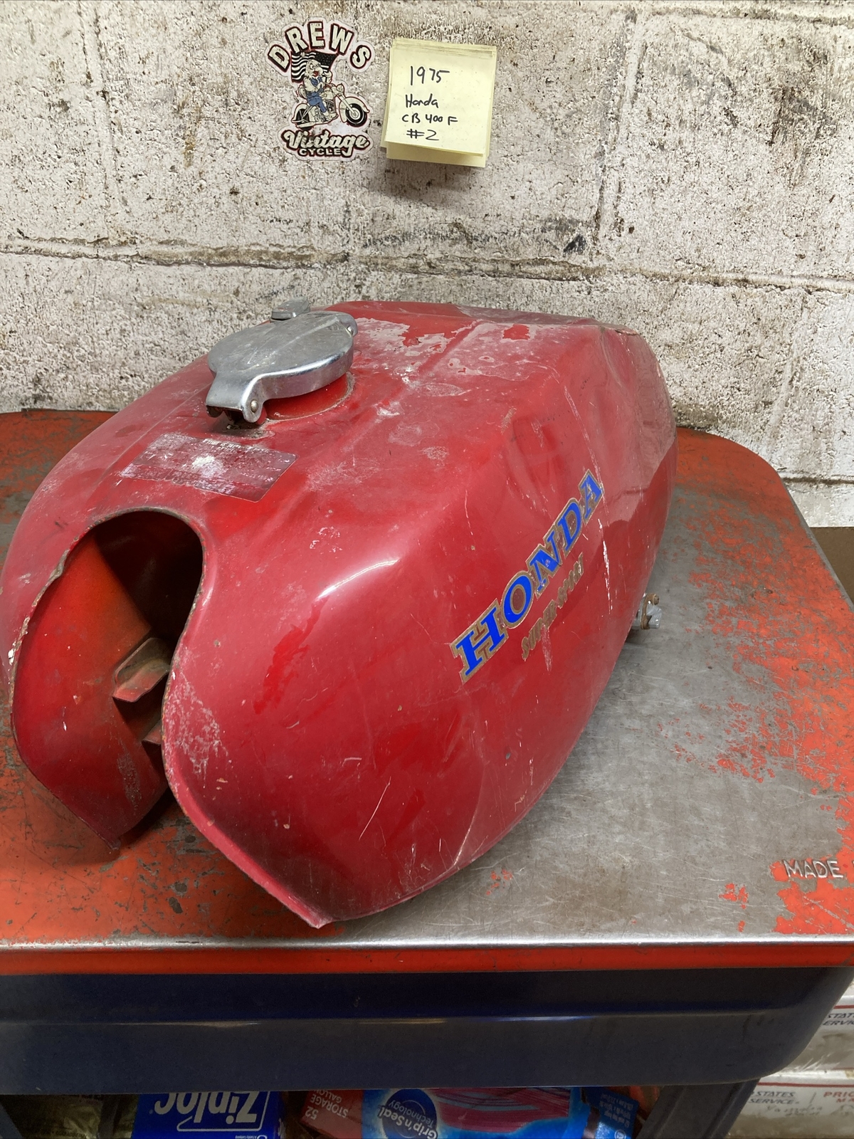 1975 Honda Cb400f Cb 400 F Four Gas Fuel Petrol Tank