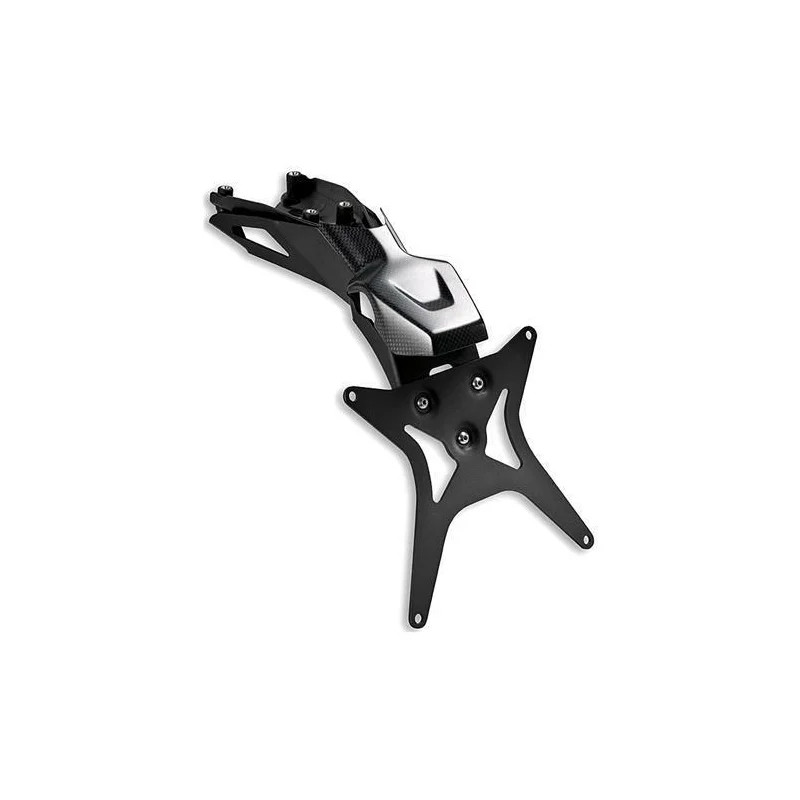 Ducati Carbon and aluminium alloy plate holder