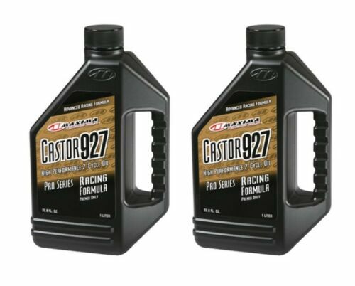 Maxima Castor 927 – 2 Stroke Oil 1L. 23901 *Twin Pack* (2 Liters)