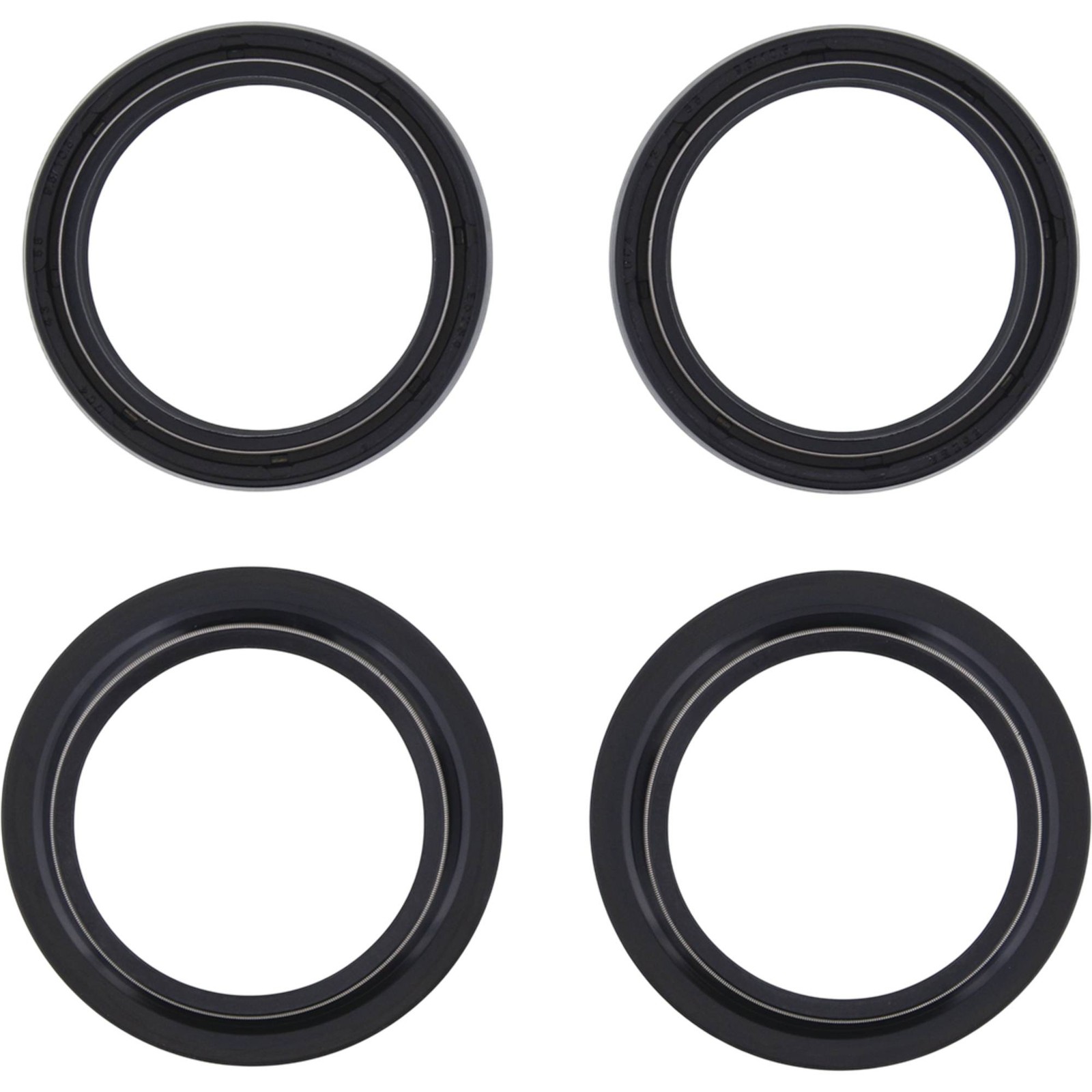 All Balls 56-137 Fork & Dust Seal Kit For Yamaha YZF-R6S 06-09