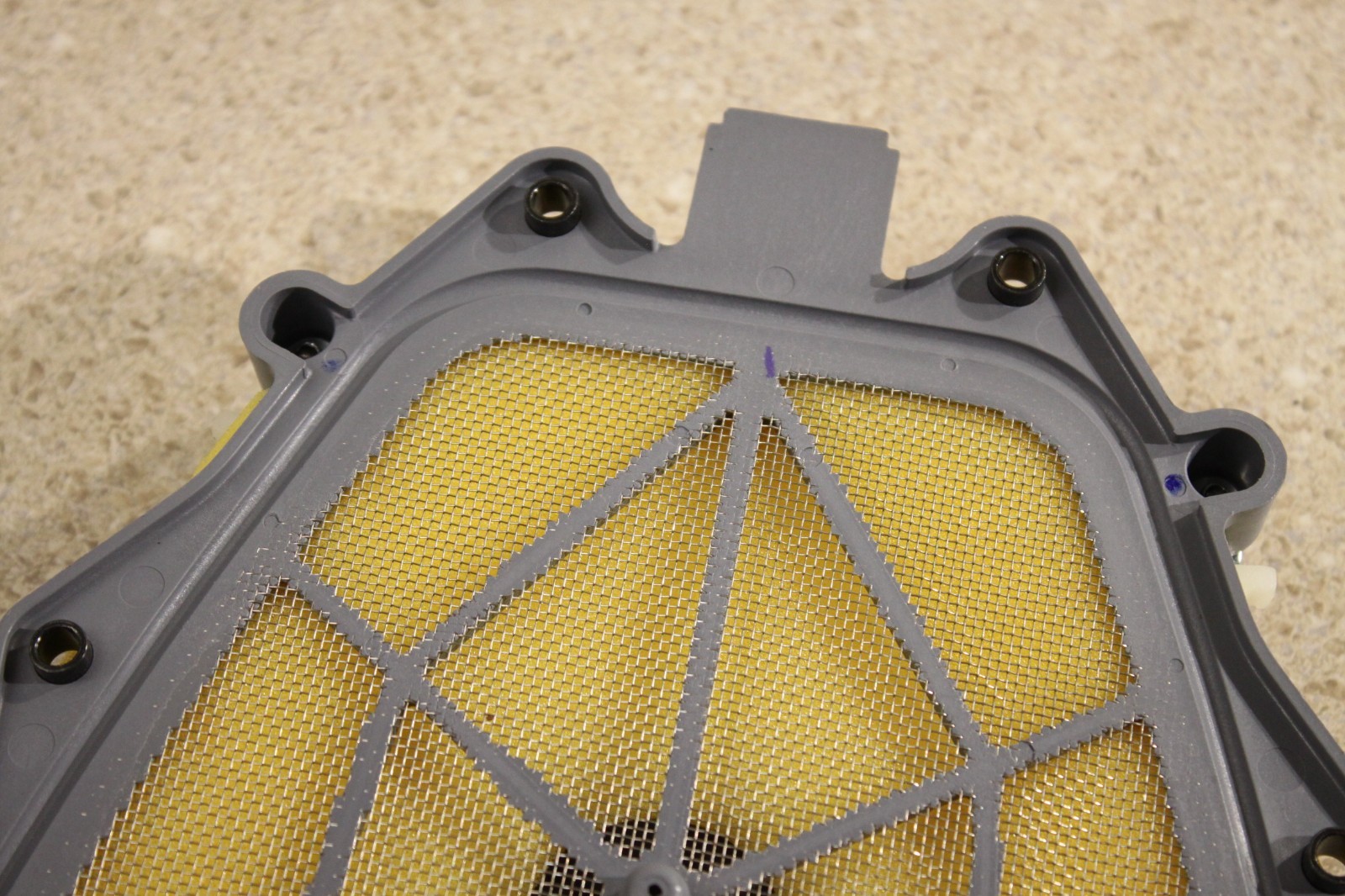 NEW TAKE OFF 2020-2022 Yamaha YZ450F OEM Air Filter Cage Housing Guide 9617 KC11