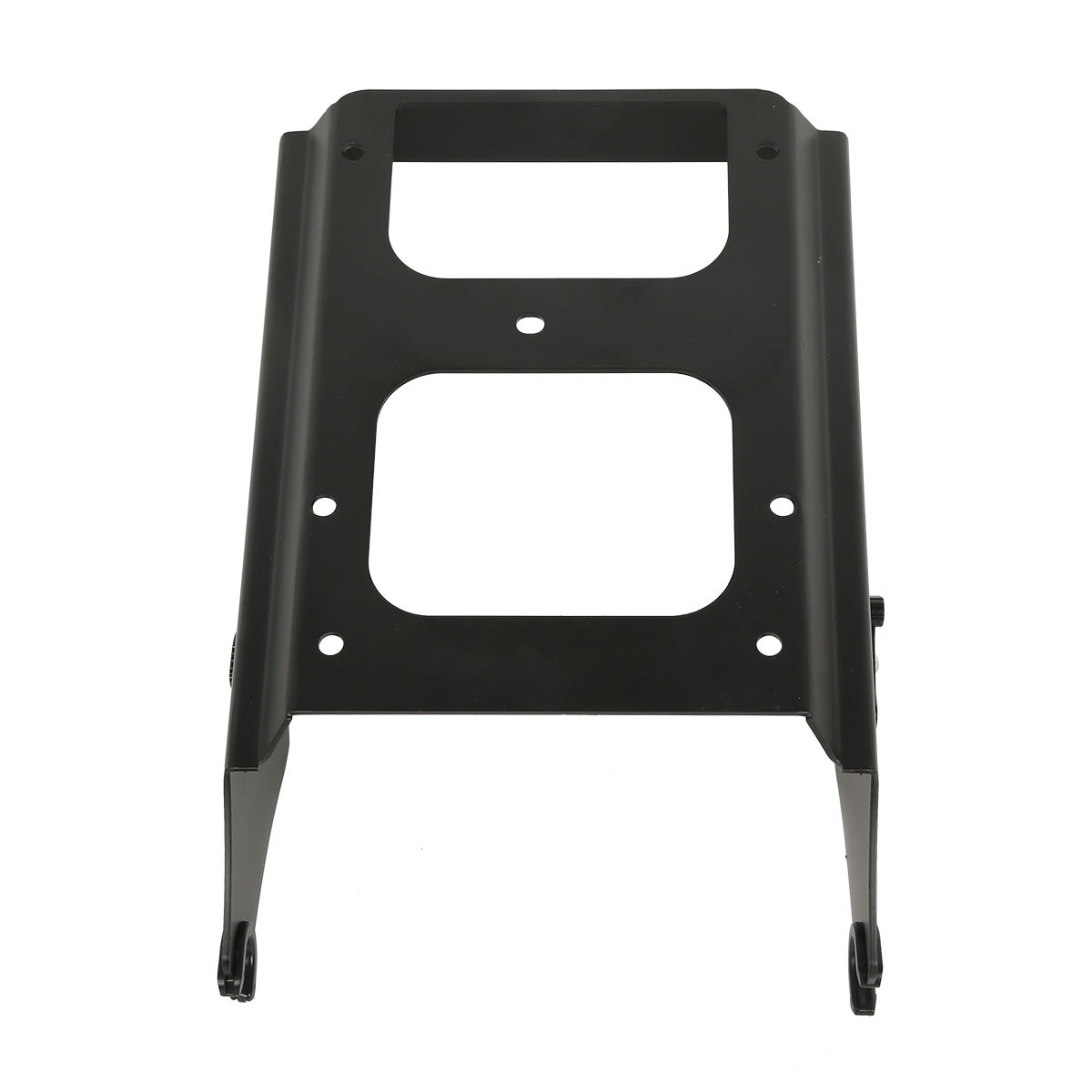 Detachable Two Up Pack Mounting Rack For Harley Tour Pak Touring 2009-2013 Black