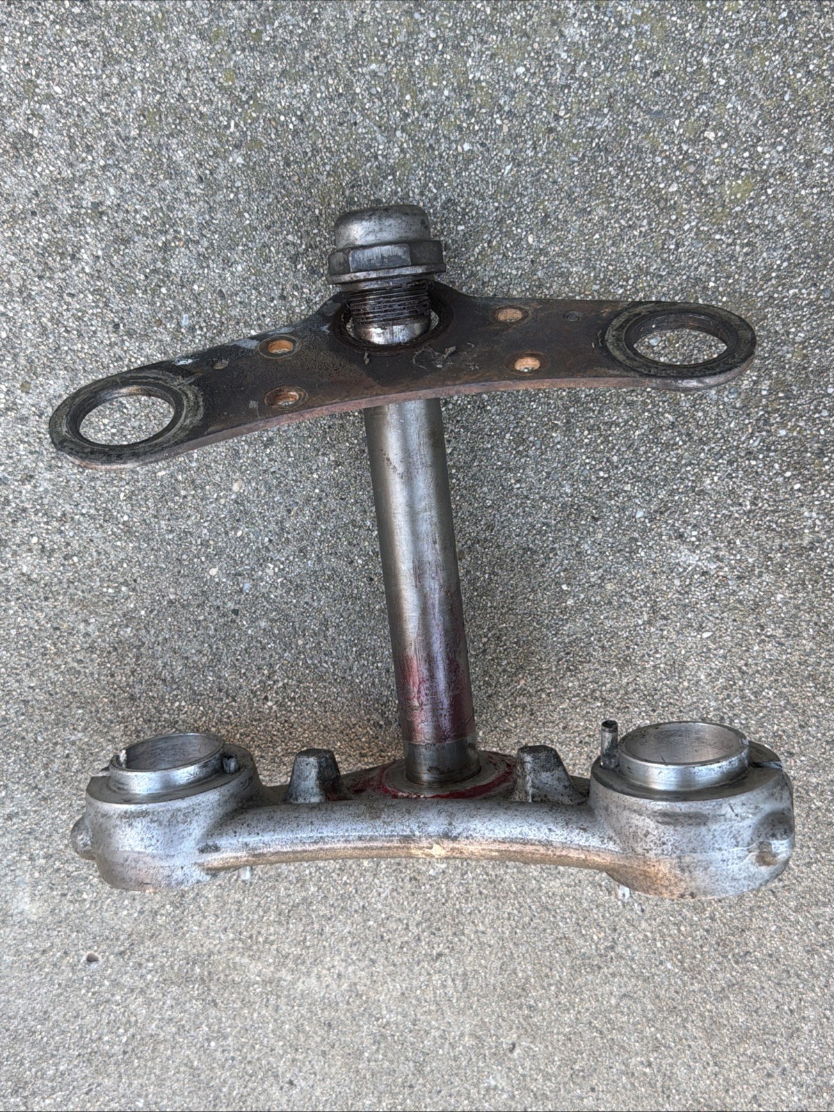 Bmw 1970-1973 R75/5 Triple Tree Motorcycle Top Clamp Nut R60/5 Steering Stem