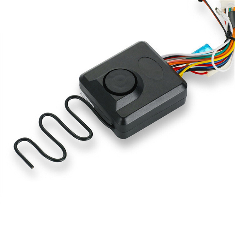Keyless Entry Motorcycle Scooter Engine Start Push Button Kit PKE Alarm System
