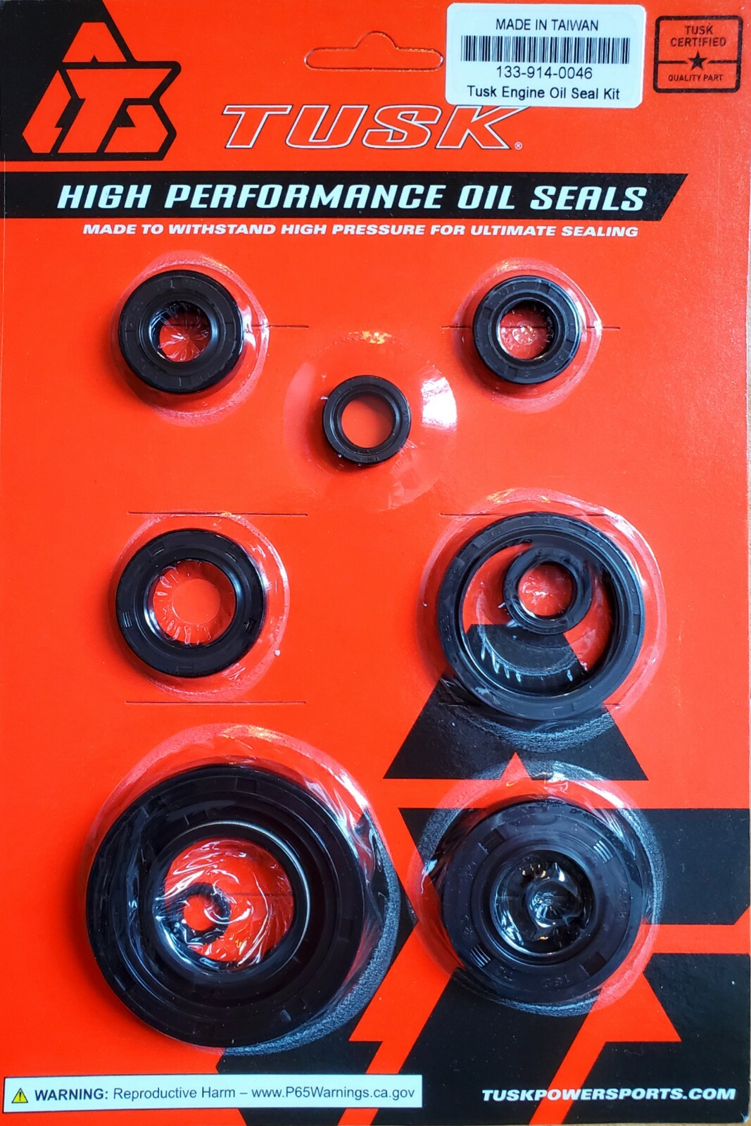 Tusk Engine Oil Seal Kit Set Seals Yamaha Yz250 250X 2002-2024 (46)