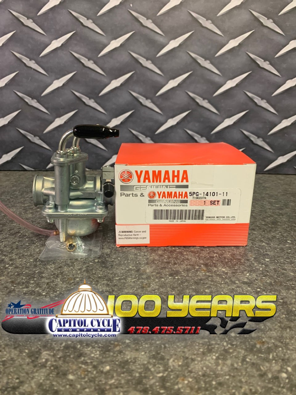 5PG-14101-11-00 NEW 2007 – 2023 YAMAHA PW50 PW 50 ZINGER OEM CARBURETOR ASSEMBLY