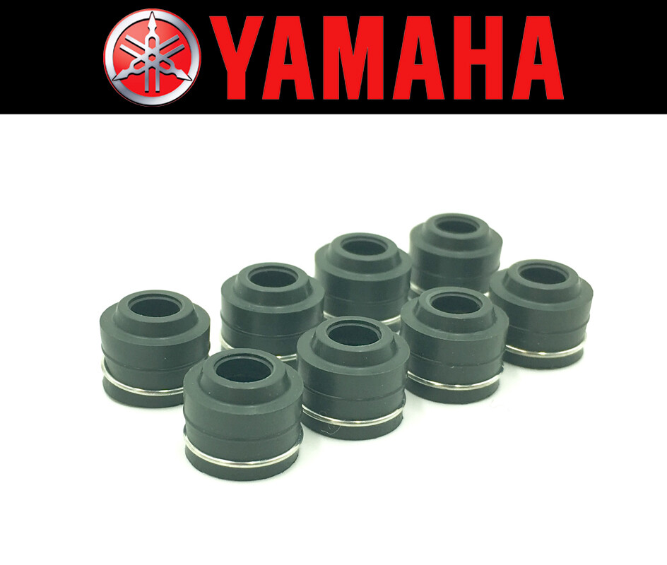 Set of (8) Intake & Exhaust Valve Stem Seals Yamaha XJ600S Seca II 1992-1998