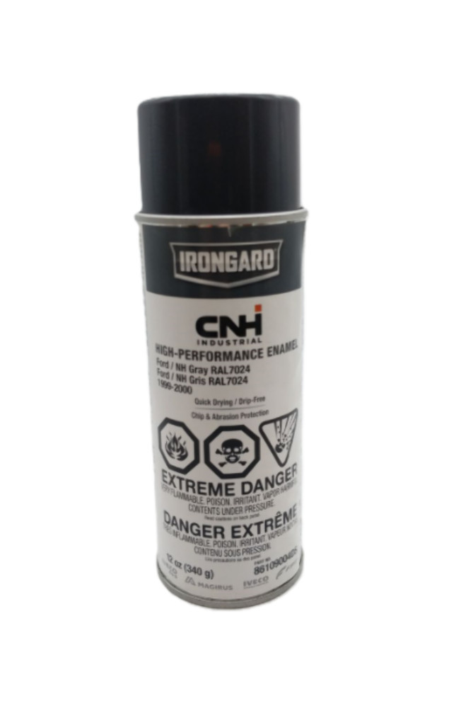 Ford New Holland Gray Ral 7024 Spray Paint (1999-2000) 12oz Can – 86109004DS