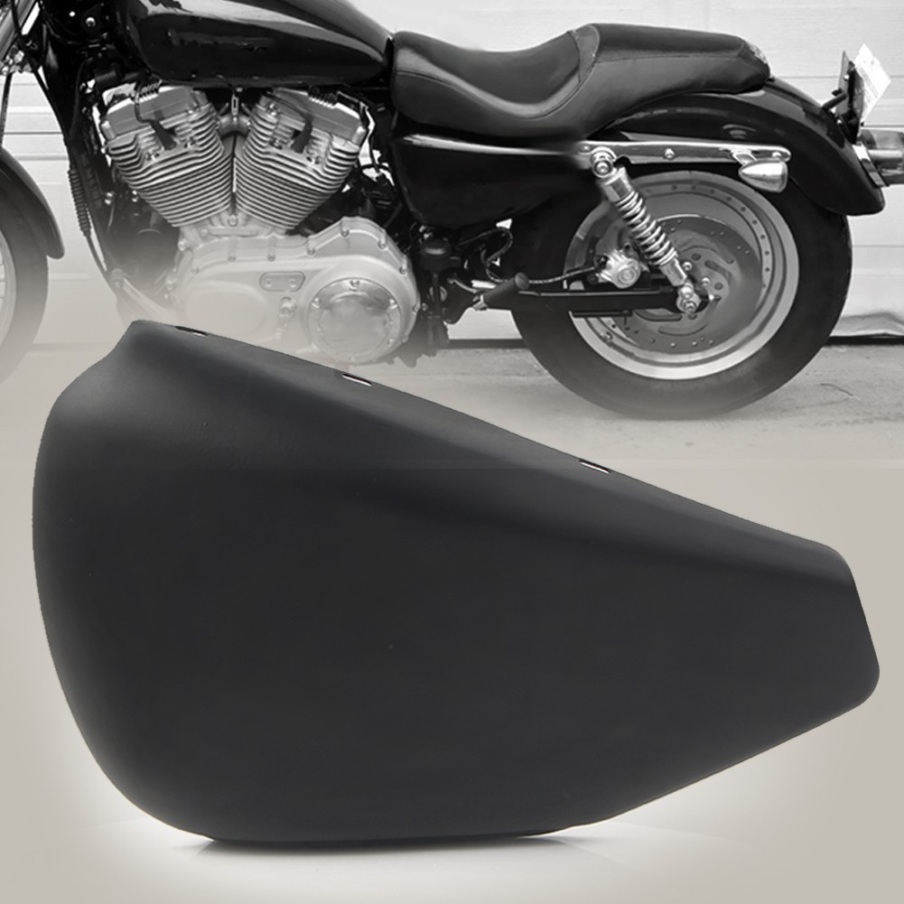 Battery Left Side Cover Guard Fit Sportster XL883 1200 48 72 2004-13 Matt black
