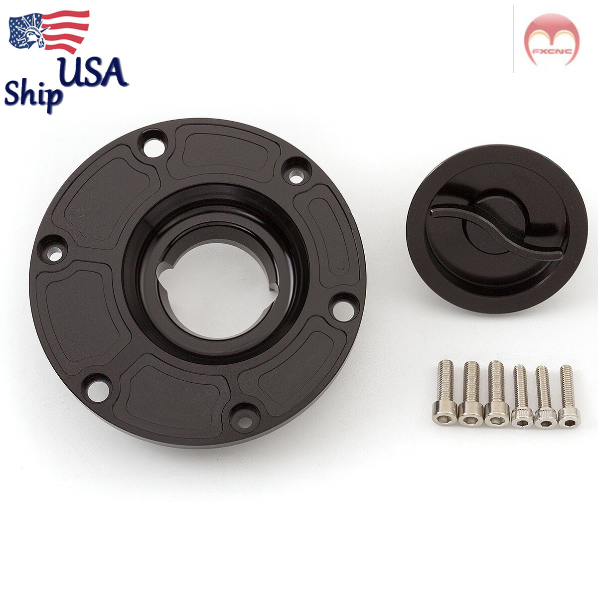 Keyless Fuel Gas Tank Cap Cover For Triumph Street Triple 675 All Years CNC