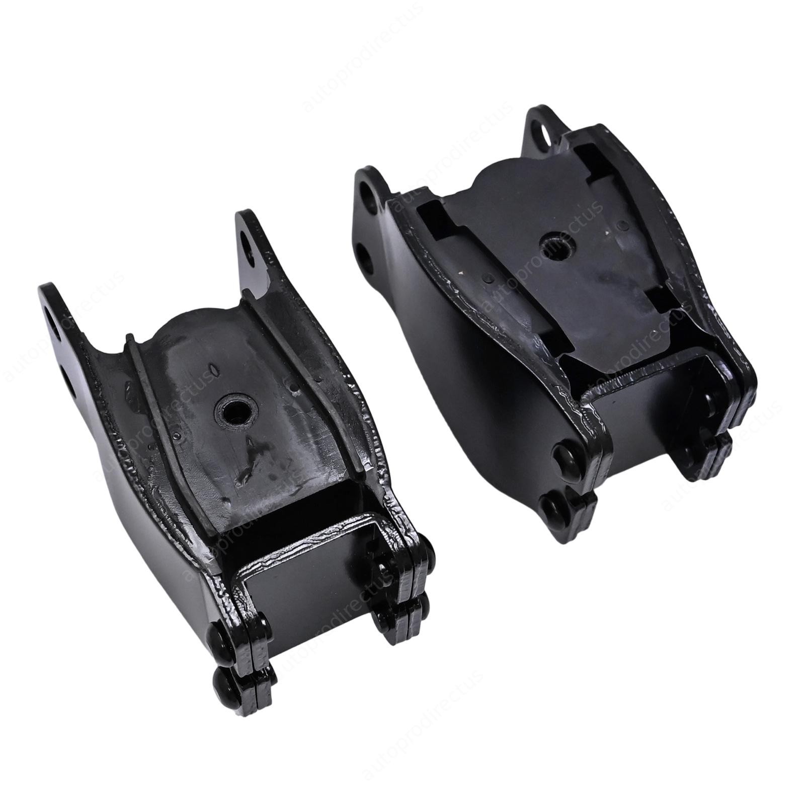 2PCS Front + Rear Isolators Engine Motor Mount For Harley Davidson Dyna 1991-17