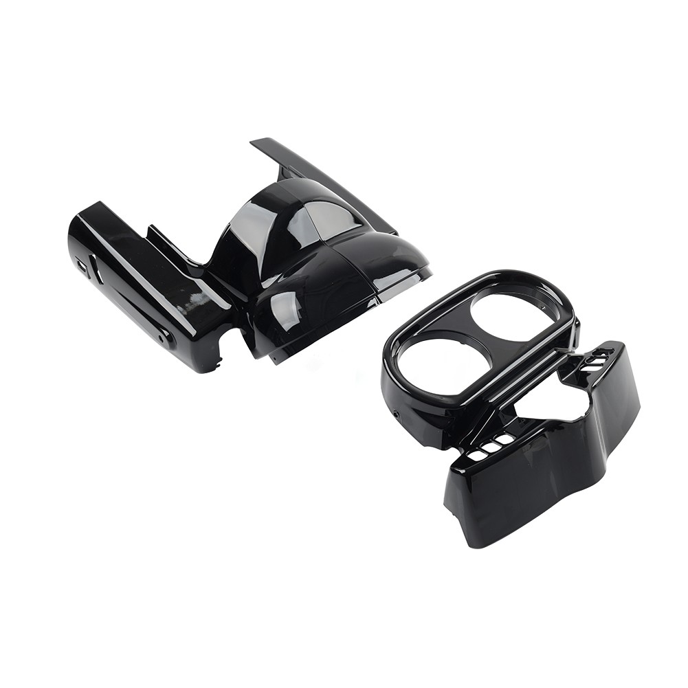Instrument Housing Set Vivid Black Fit For Harley Road Glide 2015-2023