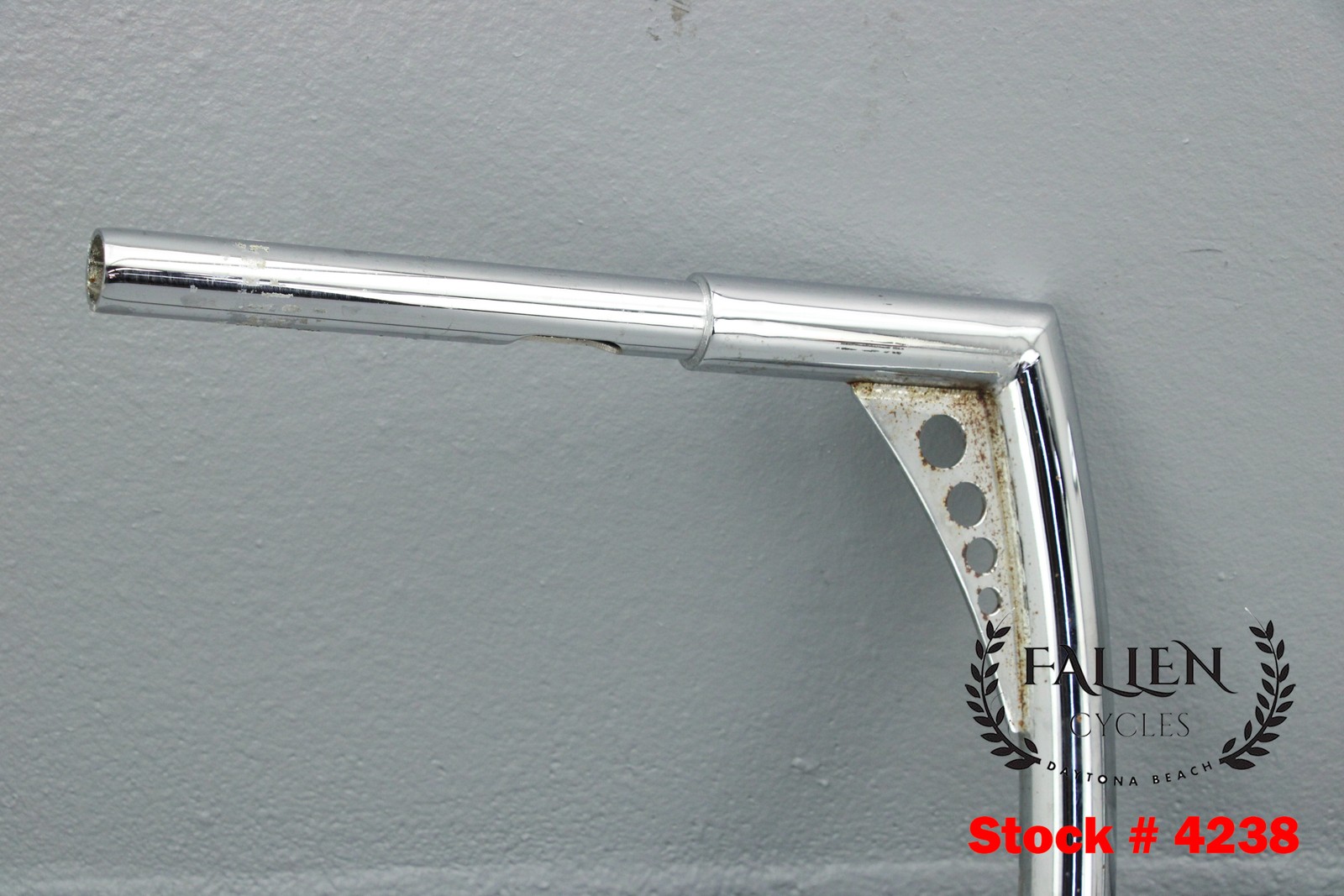 2007 Harley Sportster 1.25″ x 10″ Handlebar Kit CHROME APE HANGER #4238