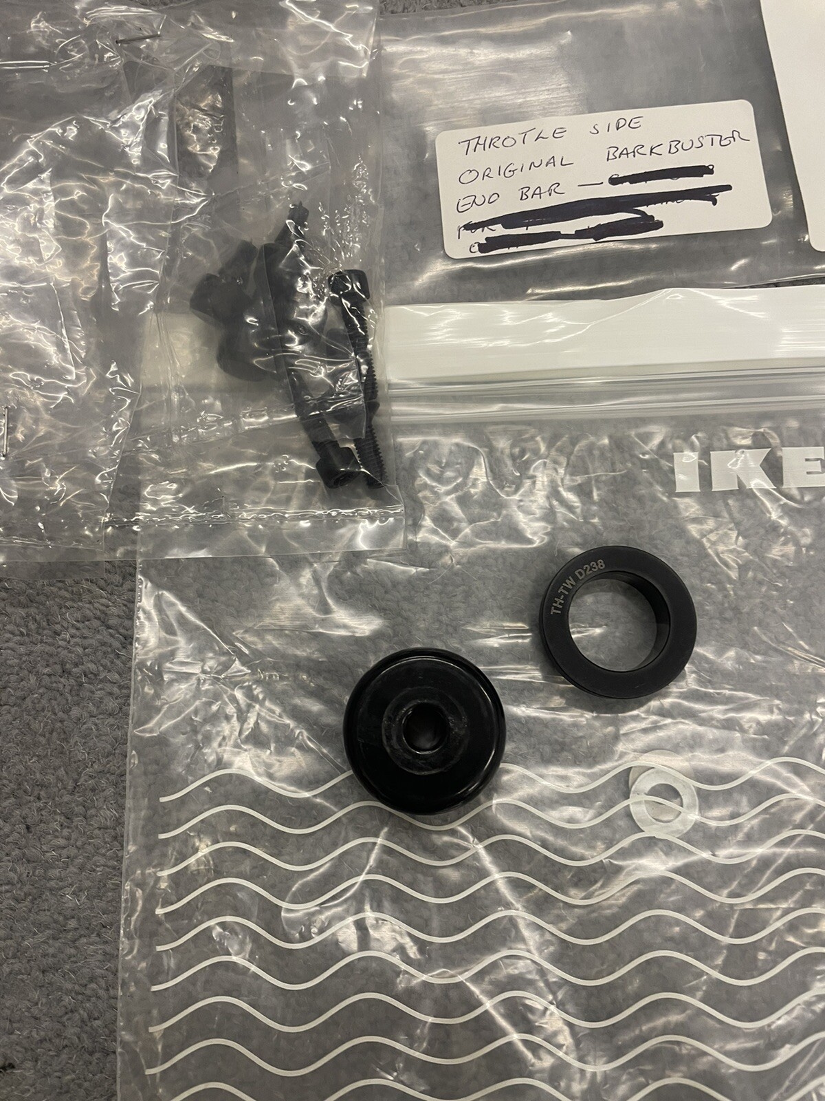 HONDA CRF 1000 Africa Twin Genuine Various Bits 2016-22, Bar end, Throttle, Bolt