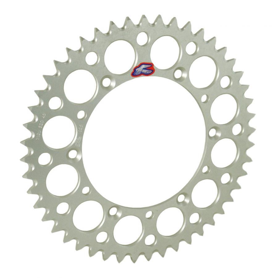 Renthal – 154U-520-50GRSI – Ultralight Rear Sprocket, Silver – 50T Powersports