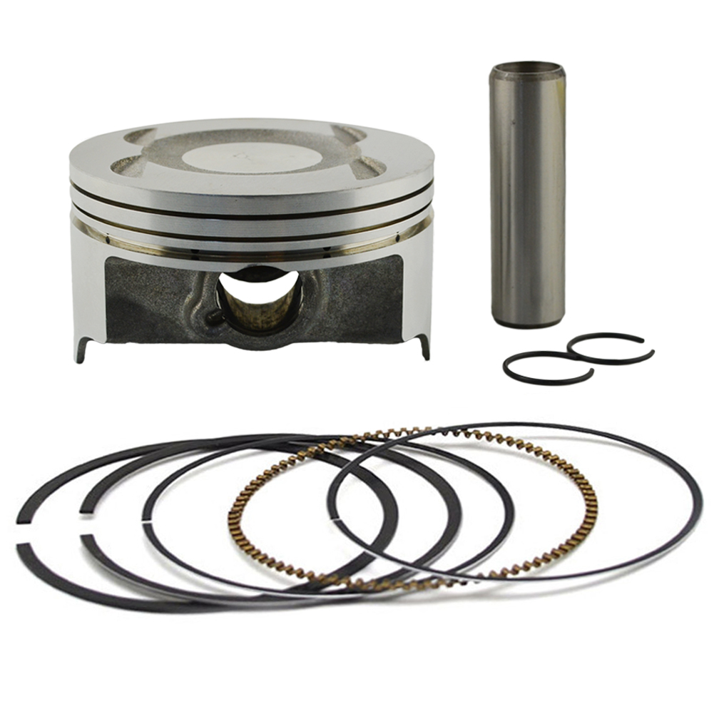 Piston Rings Pin Clips Kit Bore 78mm For Kawasaki KL250 Super Sherpa 1997-2010