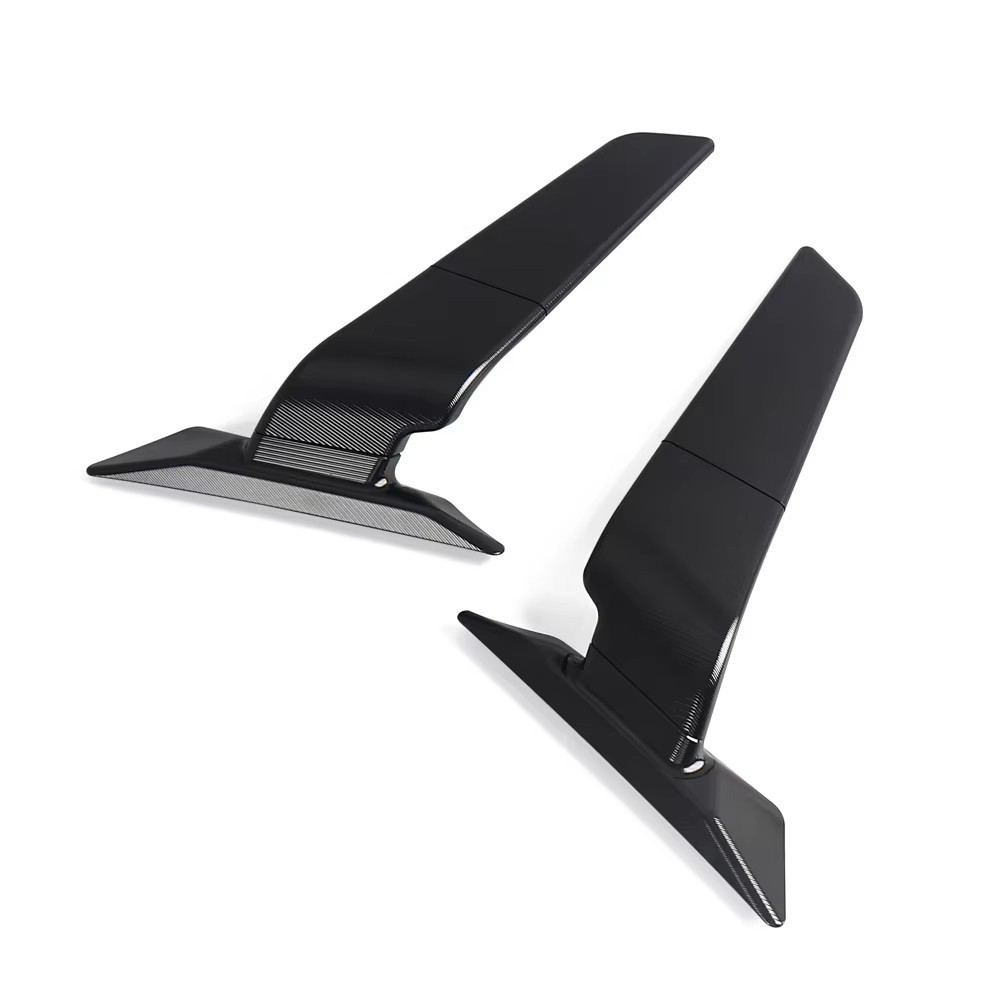 Pair CNC Adjustable Side Wing Rear View Mirrors Fits For Daytona 660 2024-2026