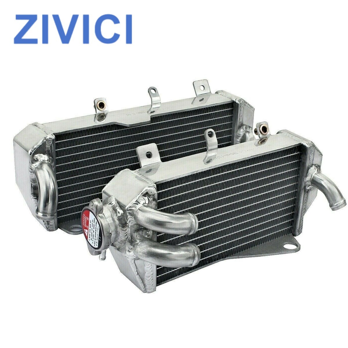 For Honda CRF450R 2017-2020/CRF450RX CRF 450RX 2017 2018 R&L Radiator Aluminum